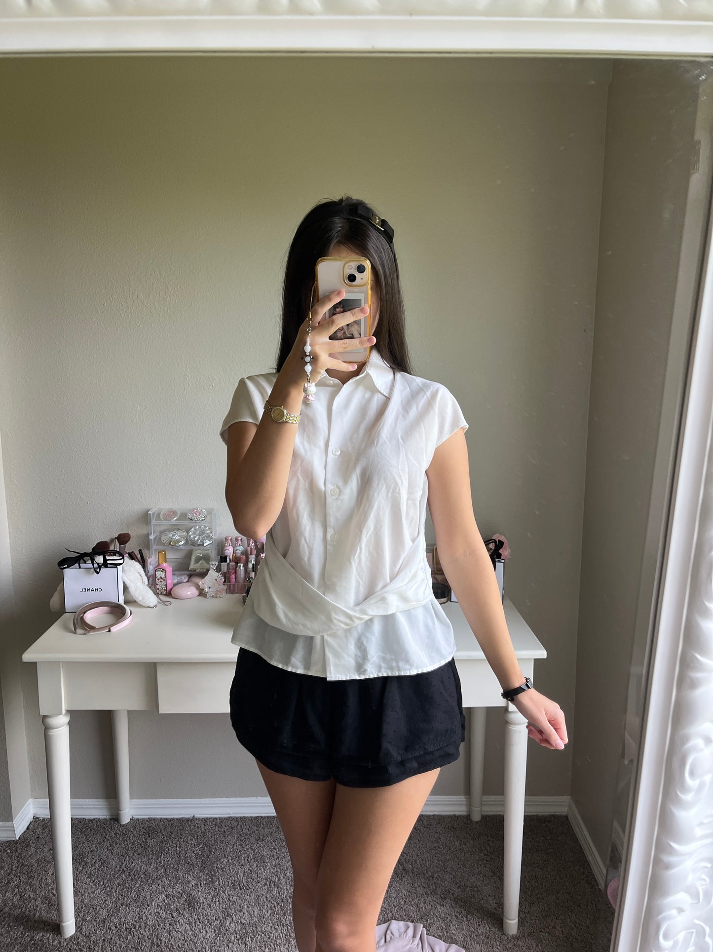 white ol blouse