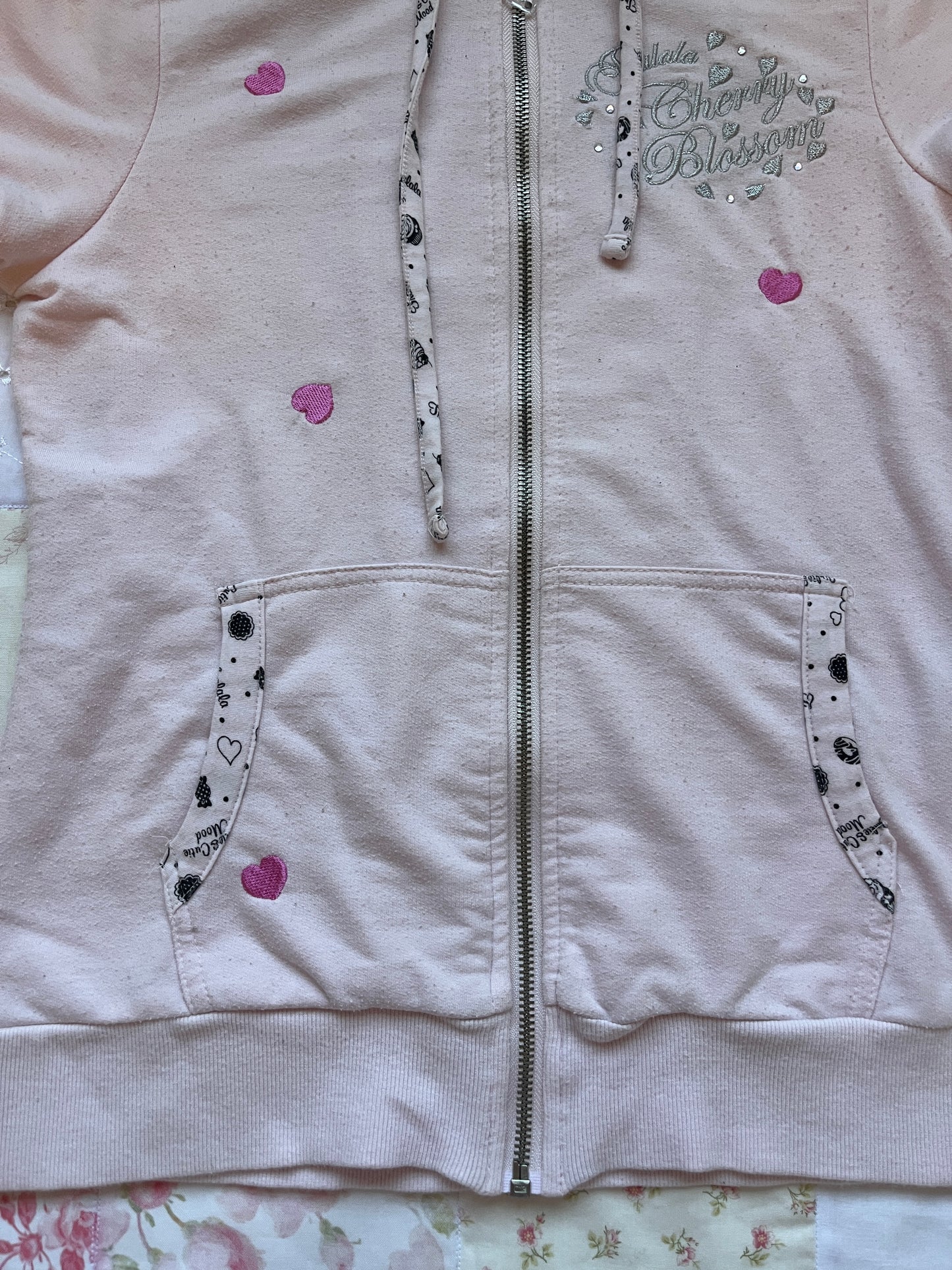 tralala pink mini parka