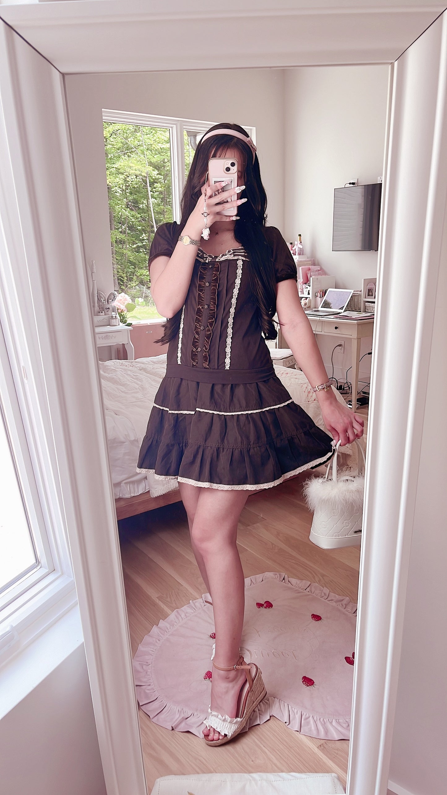 axes femme chocolate bob bon top