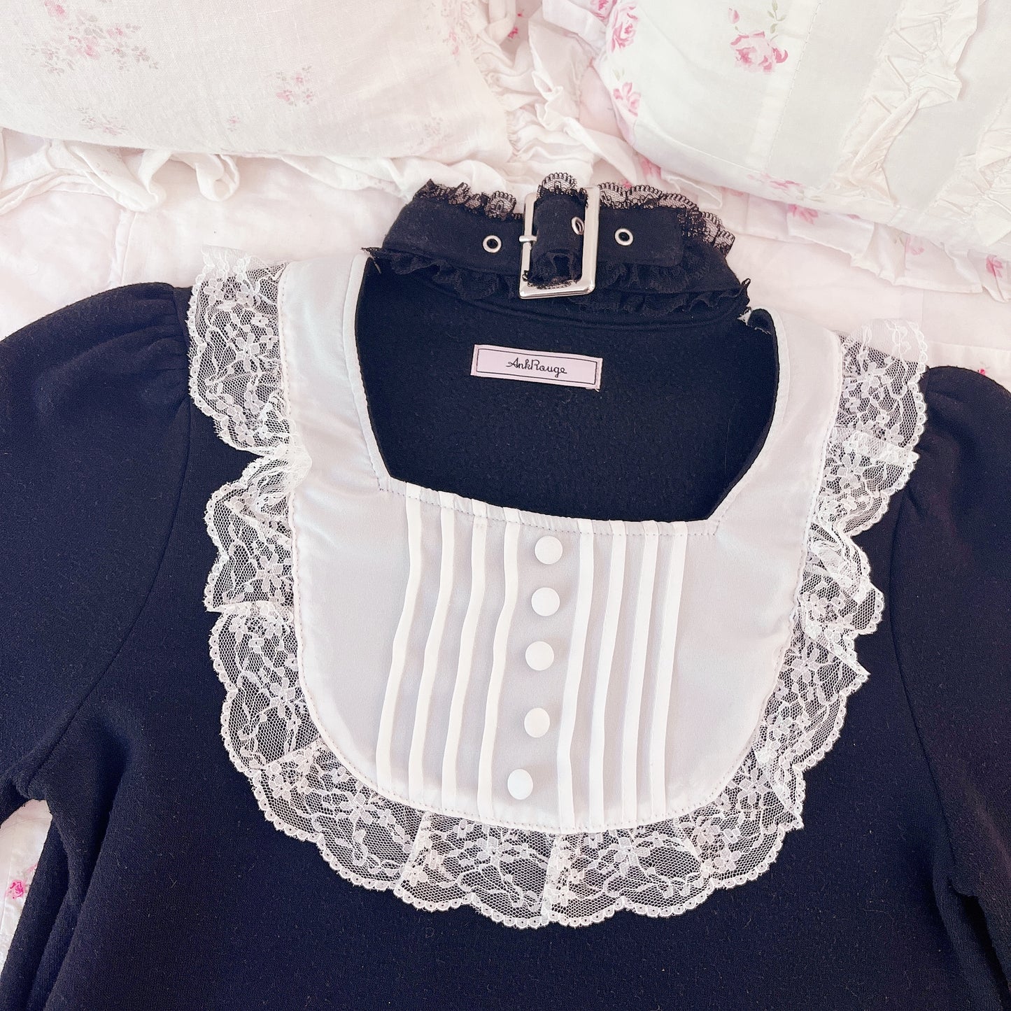 ank rouge maid sweater dress