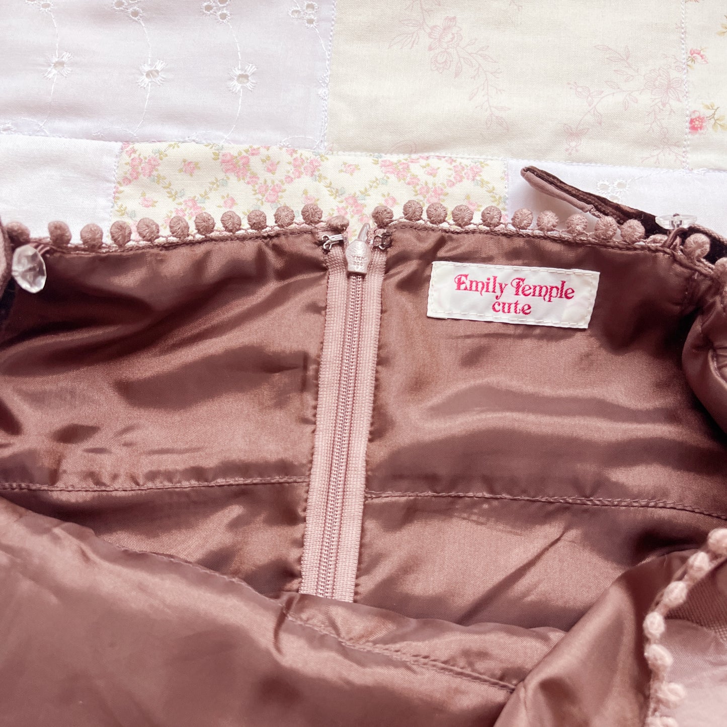 emily temple cute brown ribbon jsk