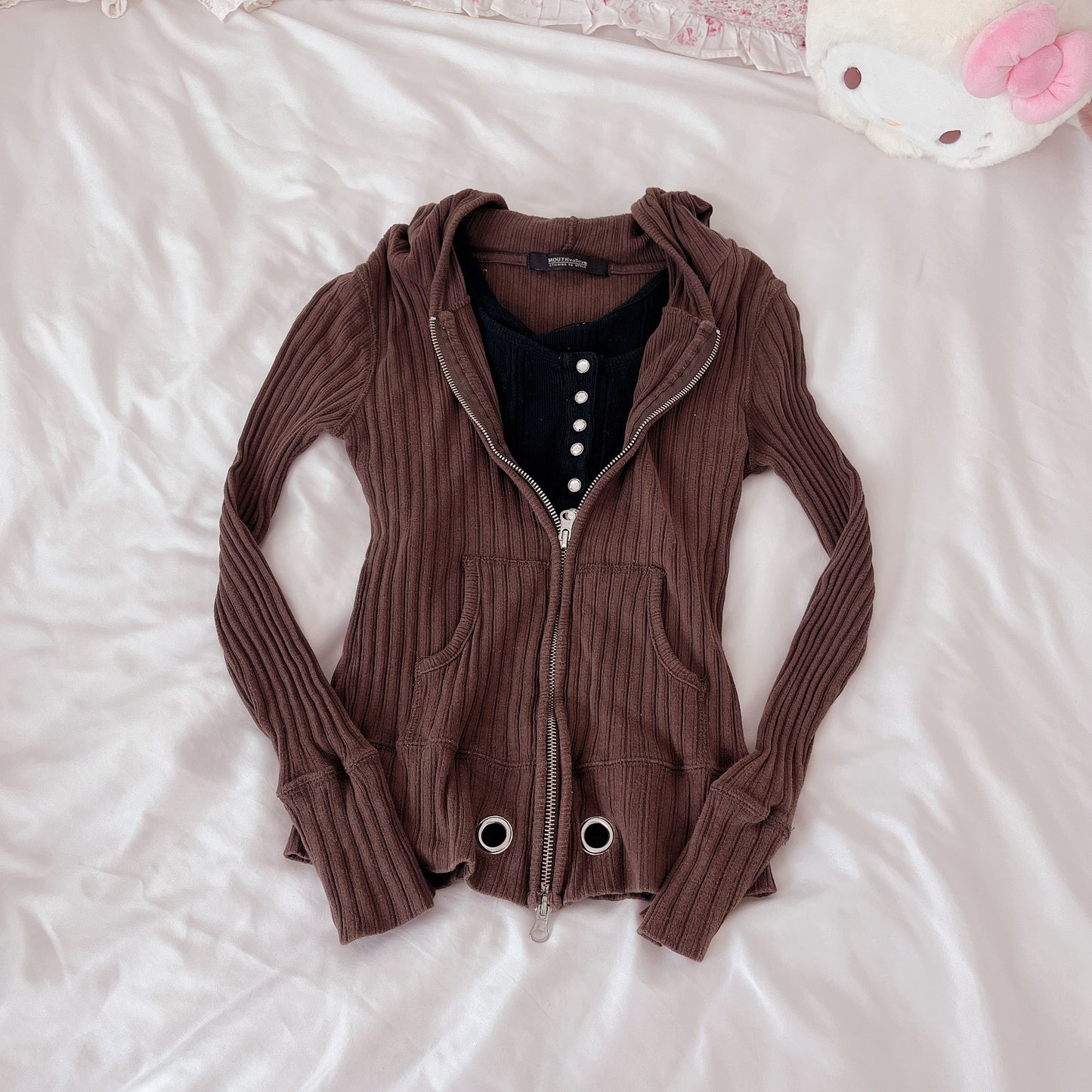 twilight vibes parka + cami set