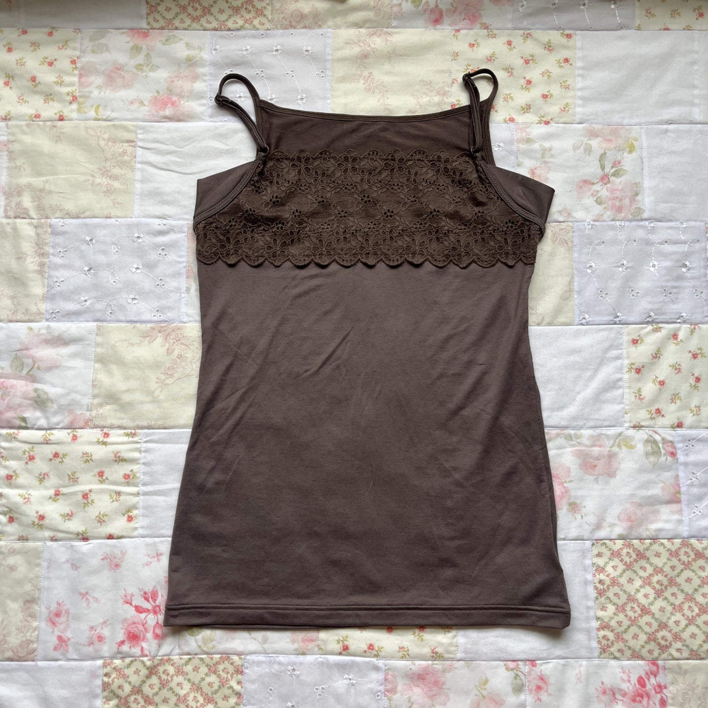 charcoal brown camisole