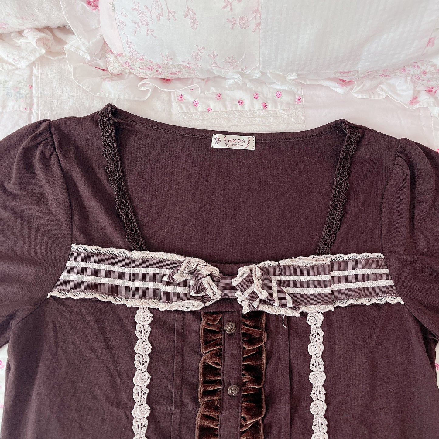 axes femme chocolate bob bon top