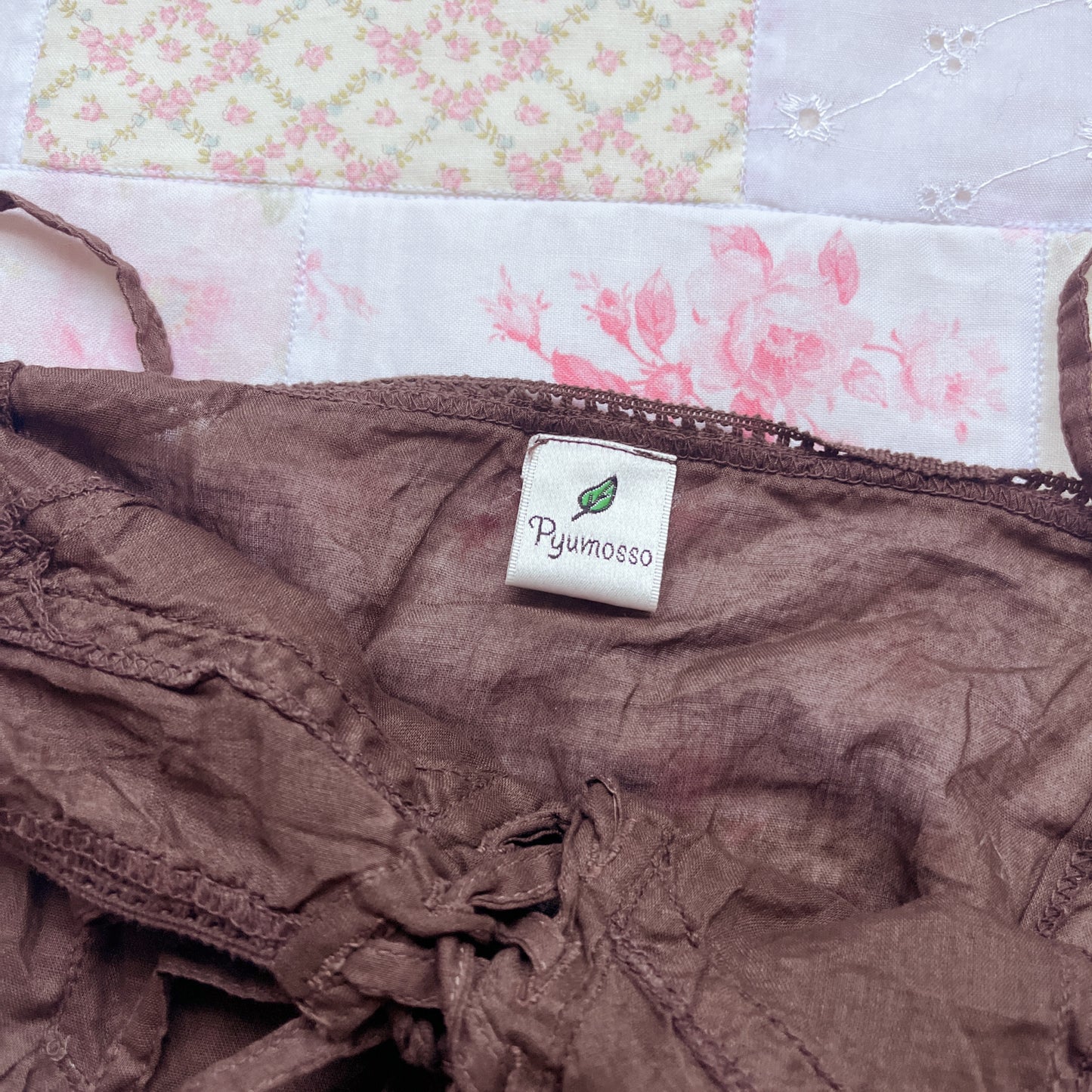 brown layering camisole