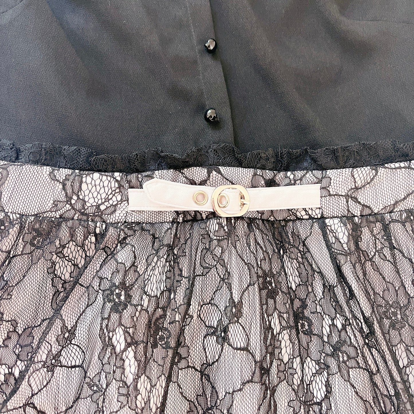rojita lace overlay long dress