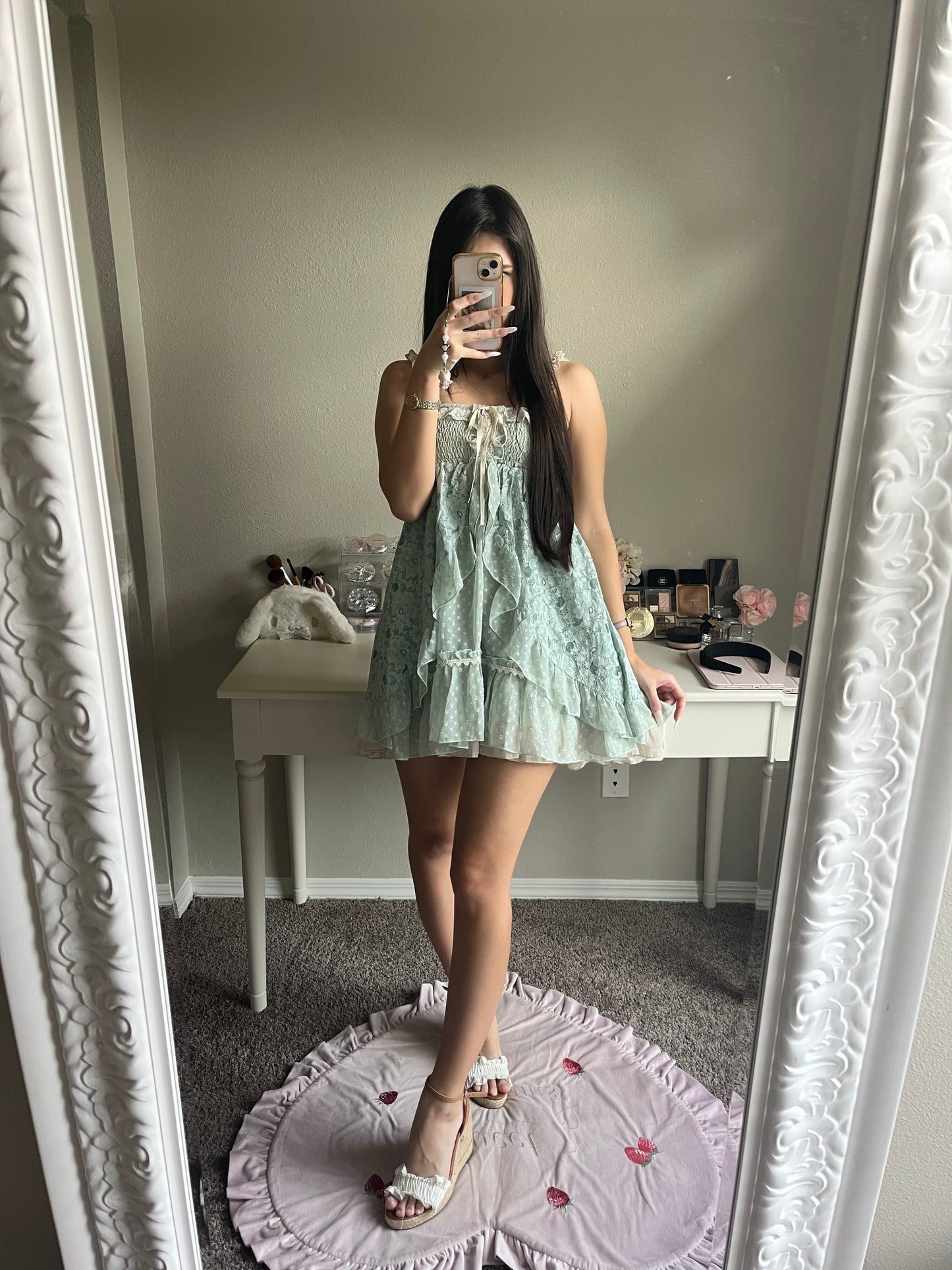 axes femme blue water fairy dress