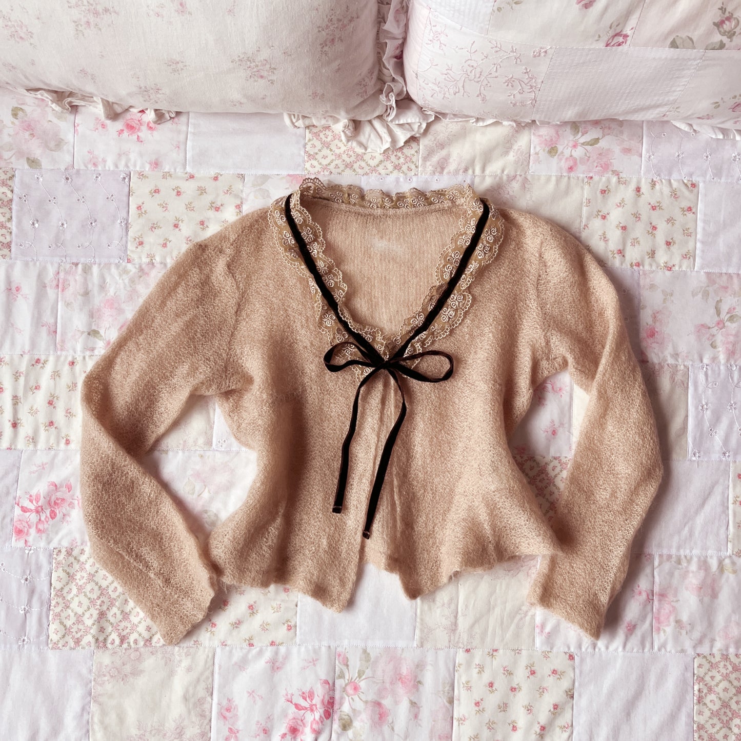 caramel beige bolero