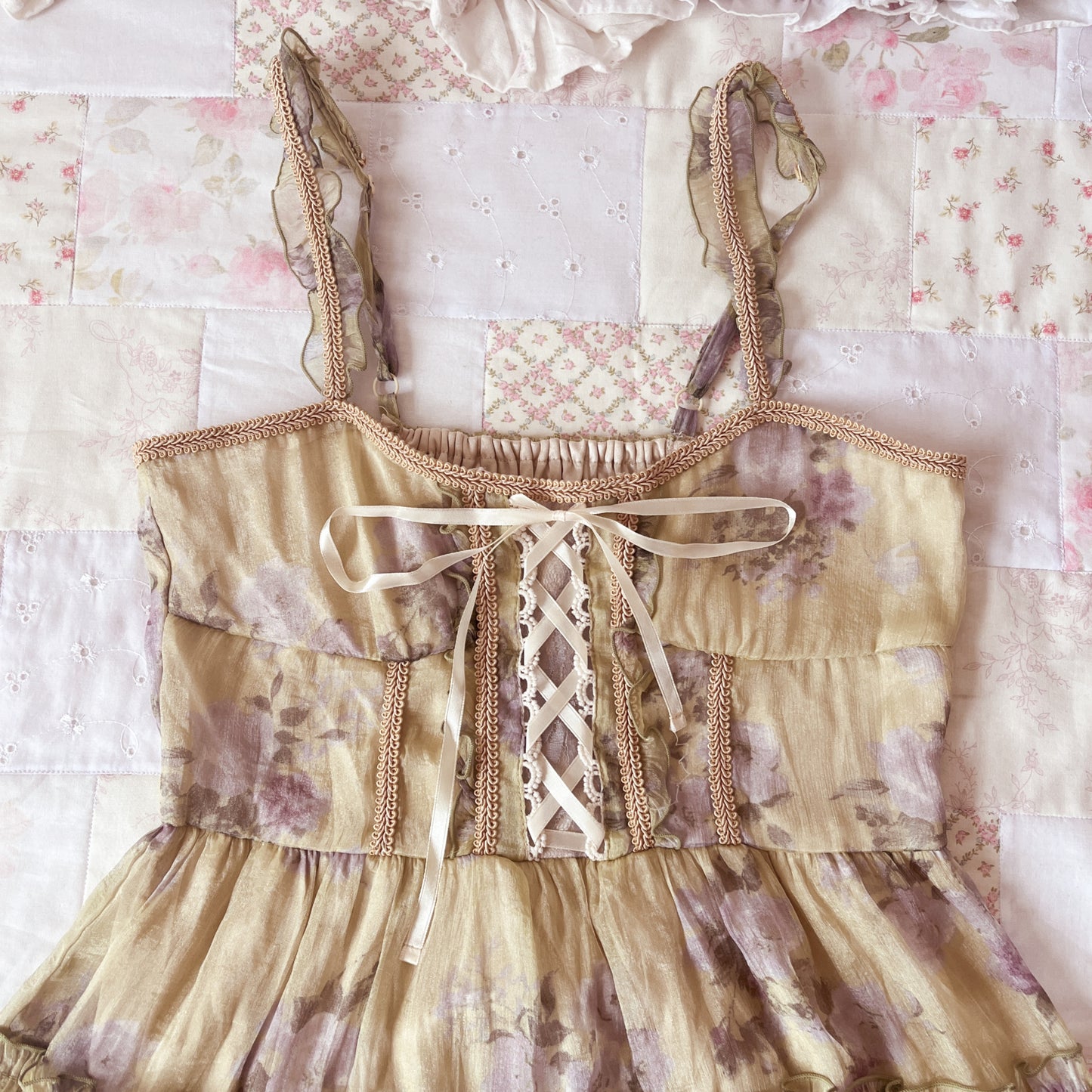 axes femme water lily dress