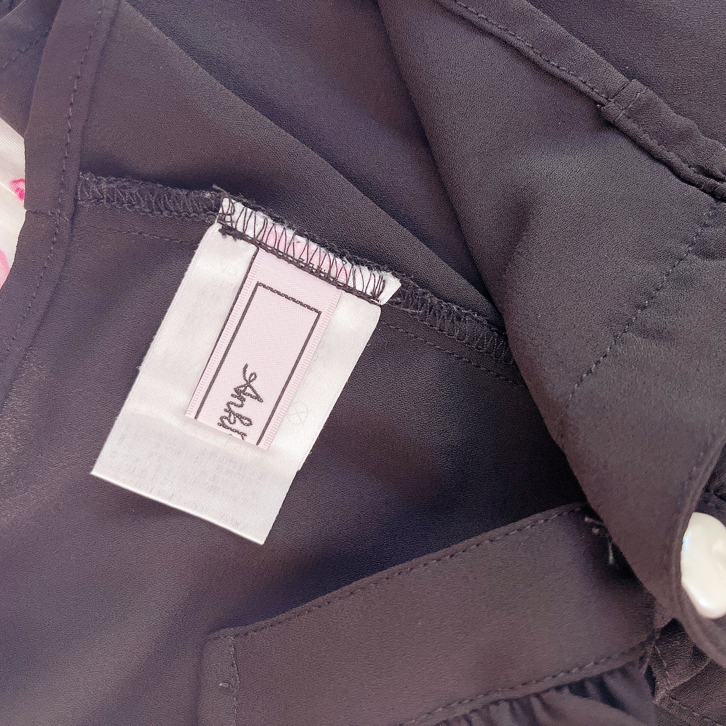 ank rouge black cold shoulder blouse