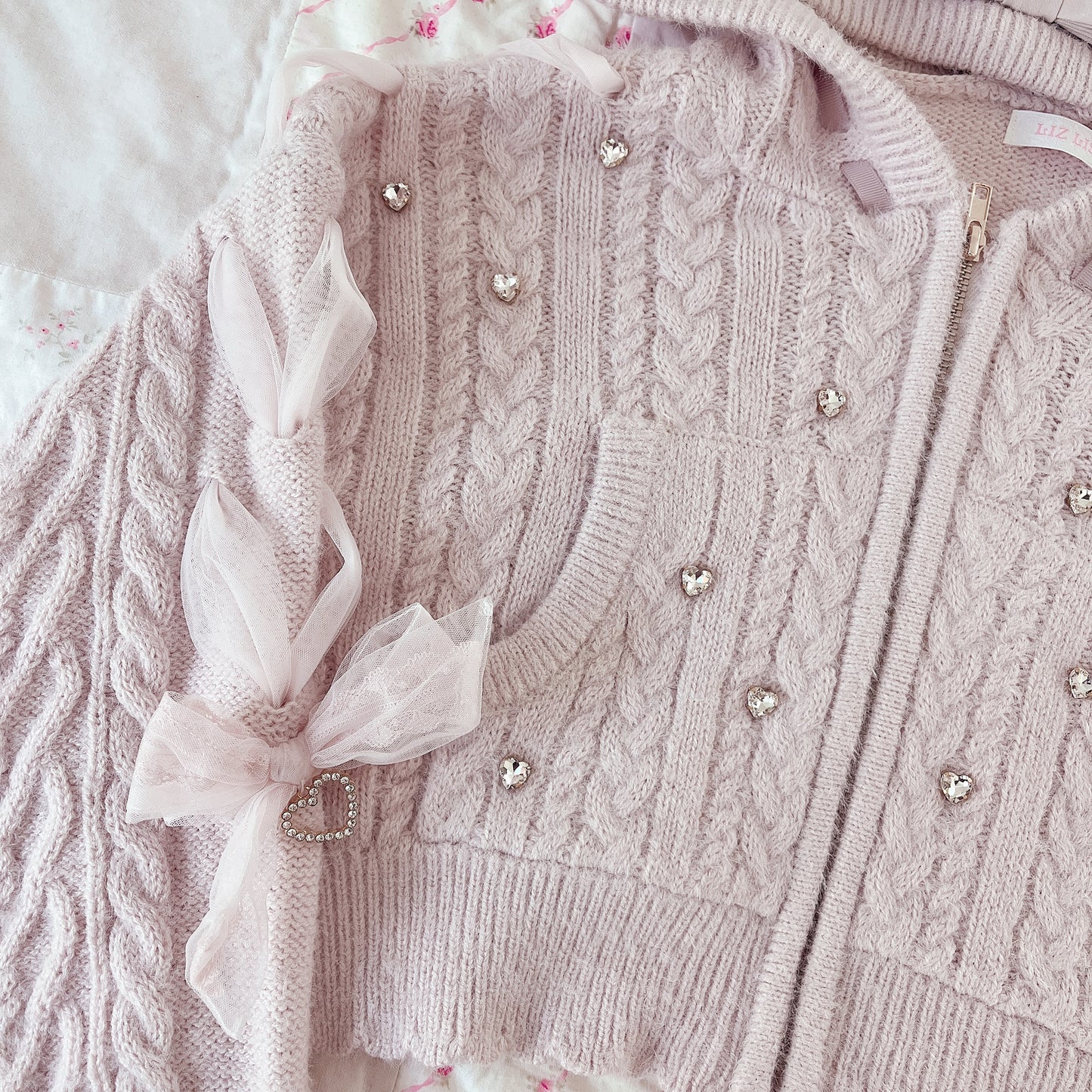 liz lisa pink bunny hoodie