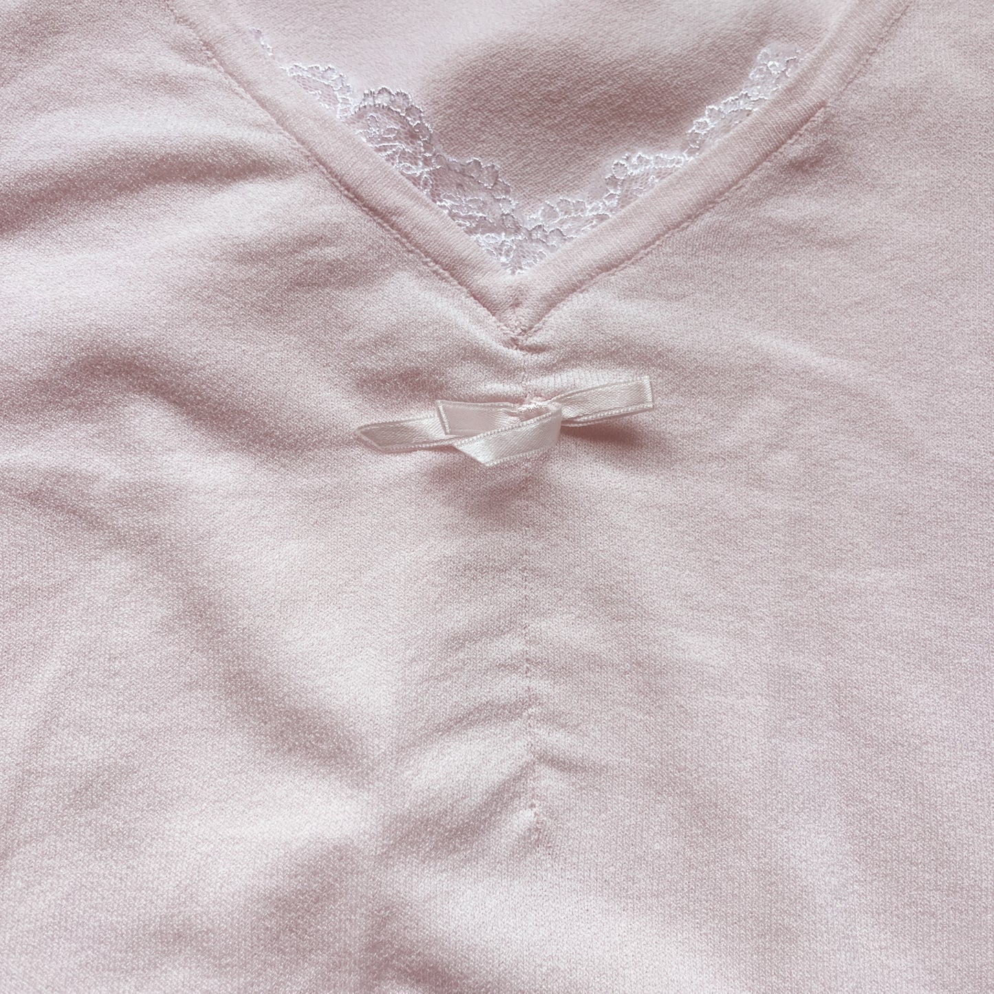 baby pink two piece top set