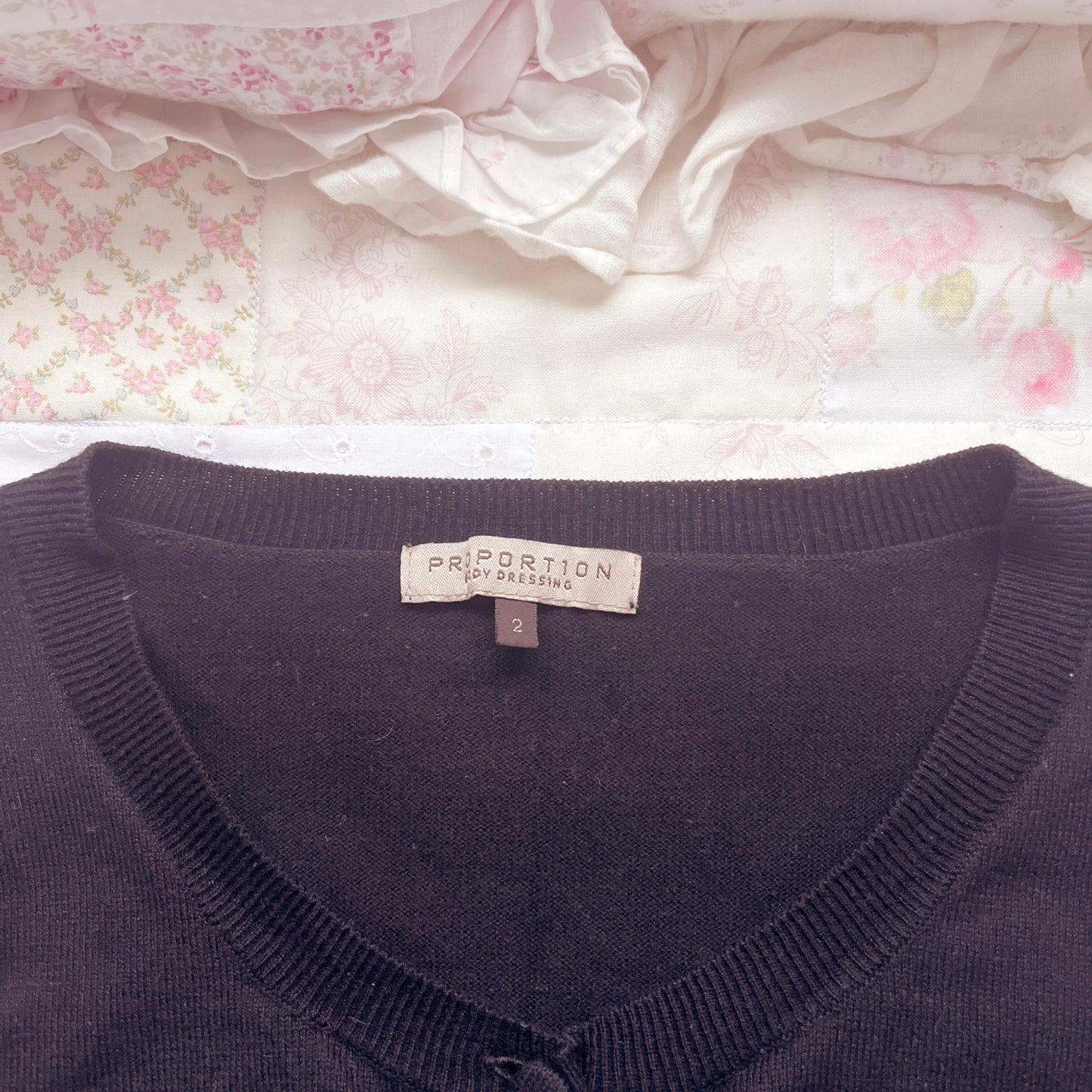 black cropped mini cardigan