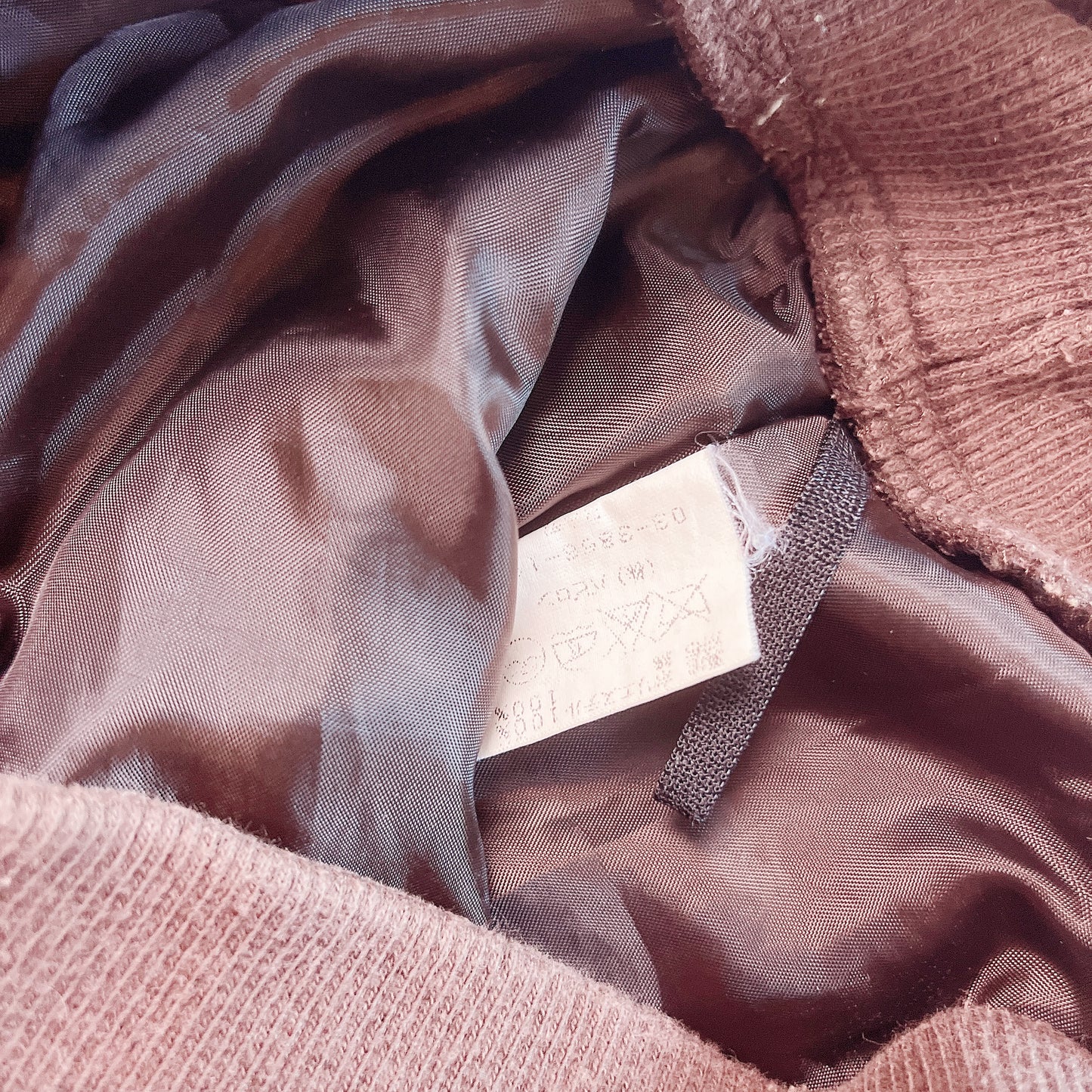 brown plaid soft skirt
