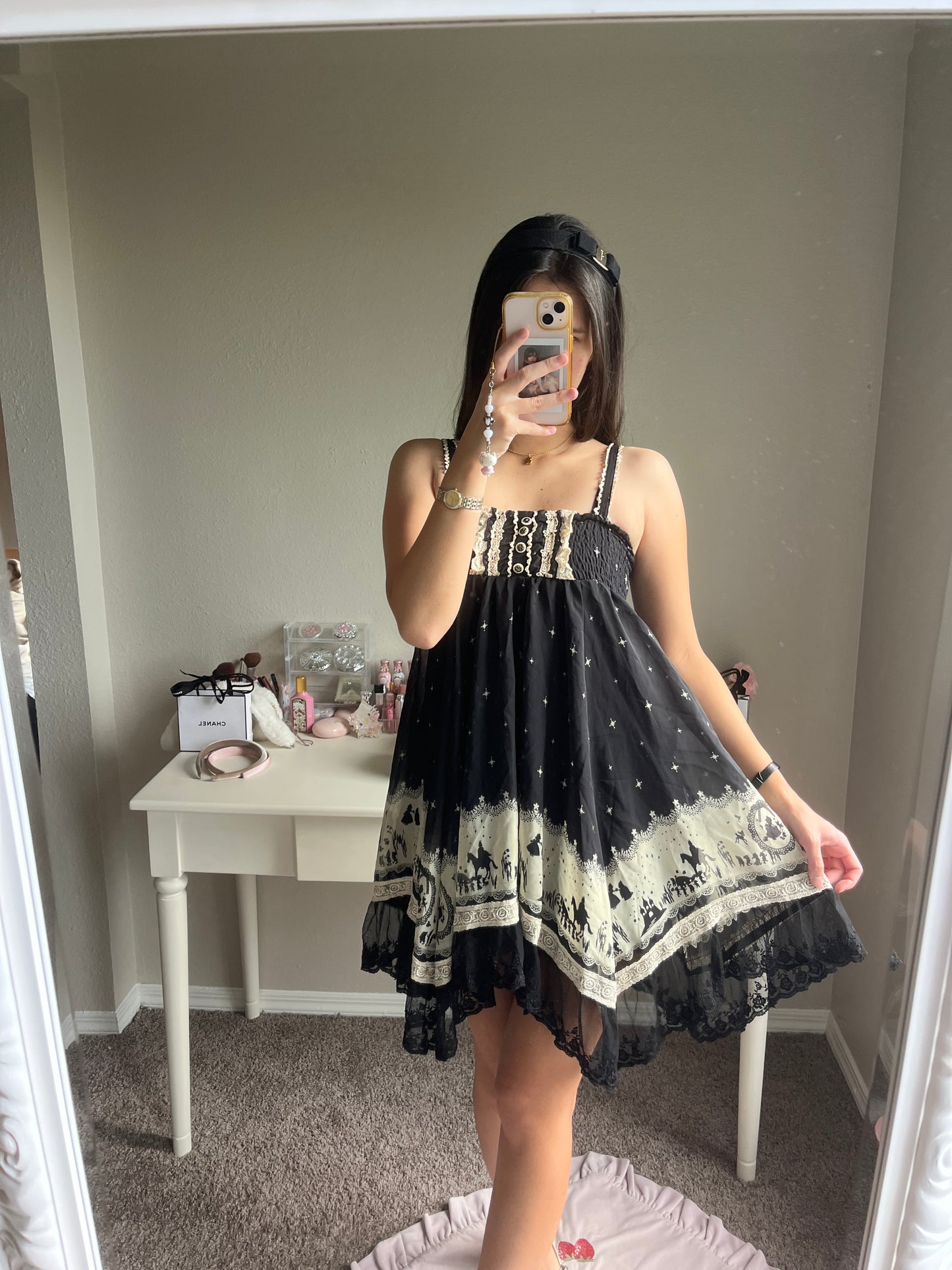 two-way twilight princess cami mini dress