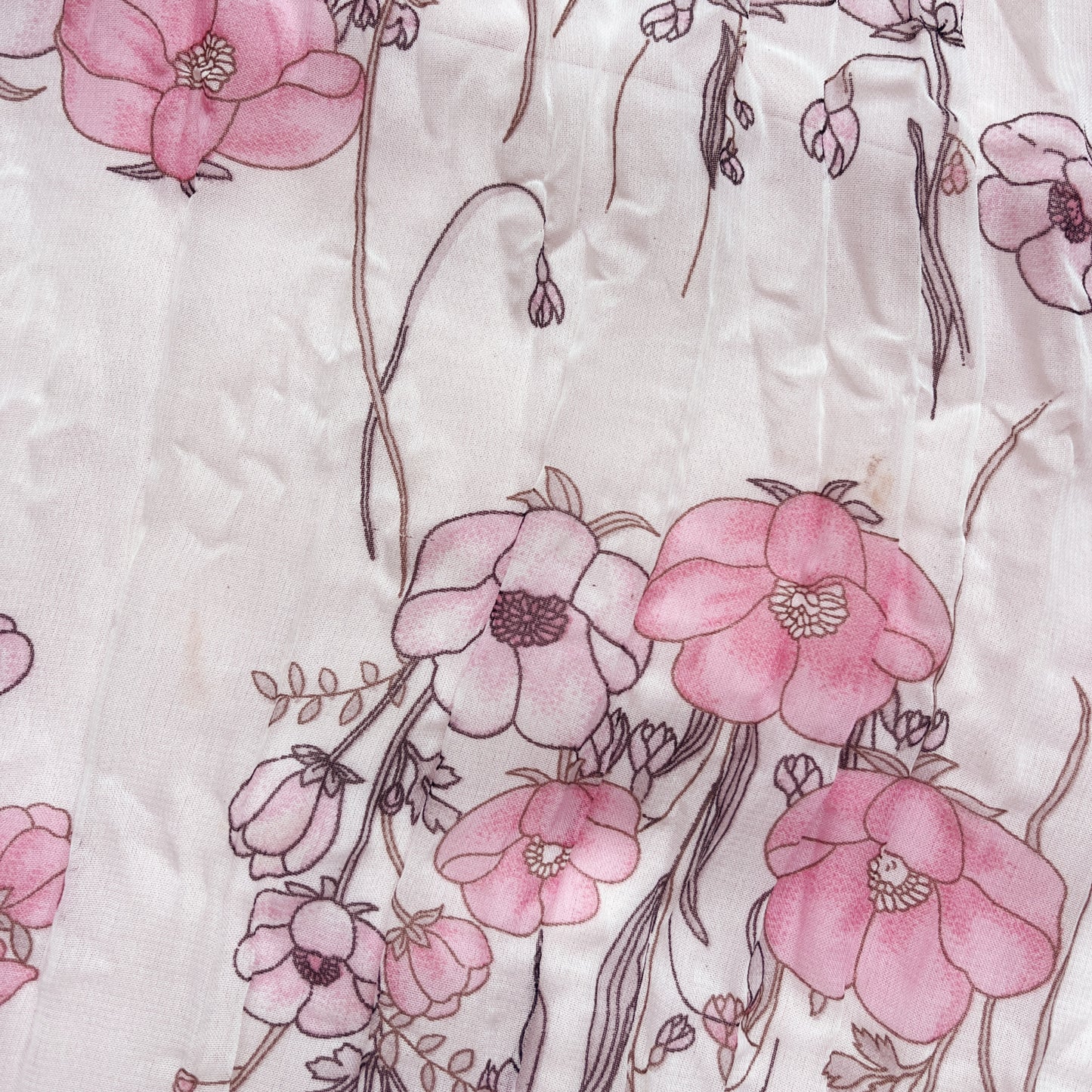 pink floral two piece dress set