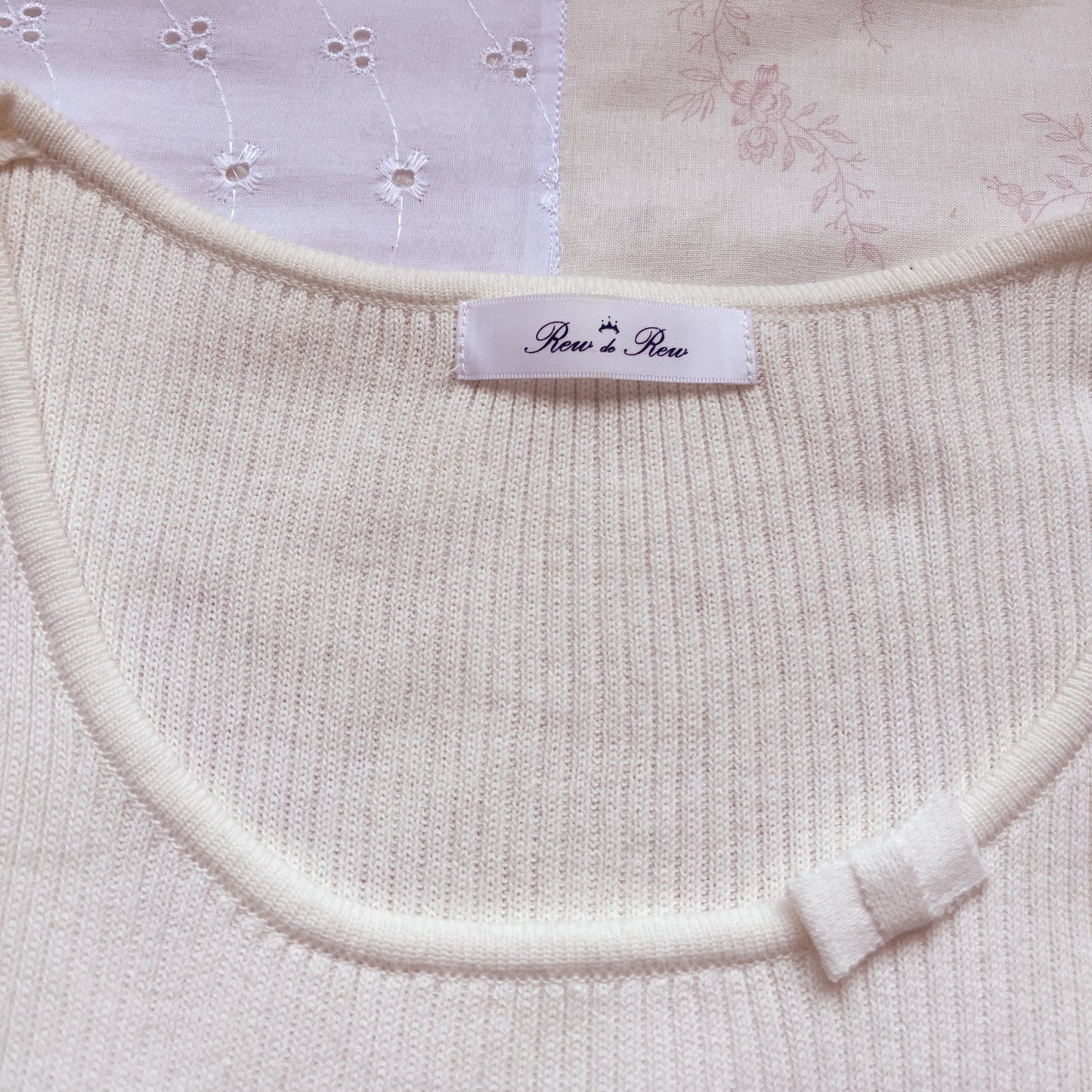 cream puff sleeve princess knit