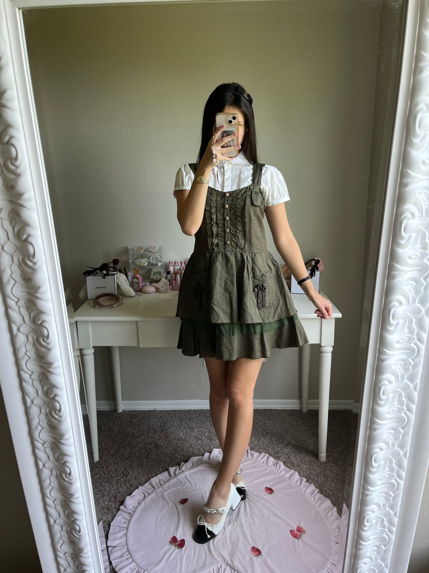 axes femme hunter green jsk