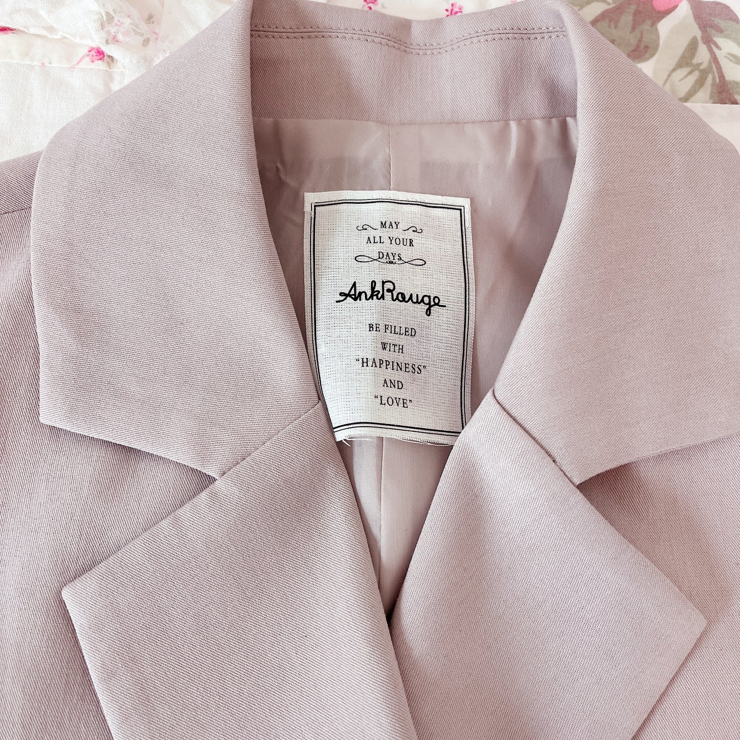 ank rouge jacket set
