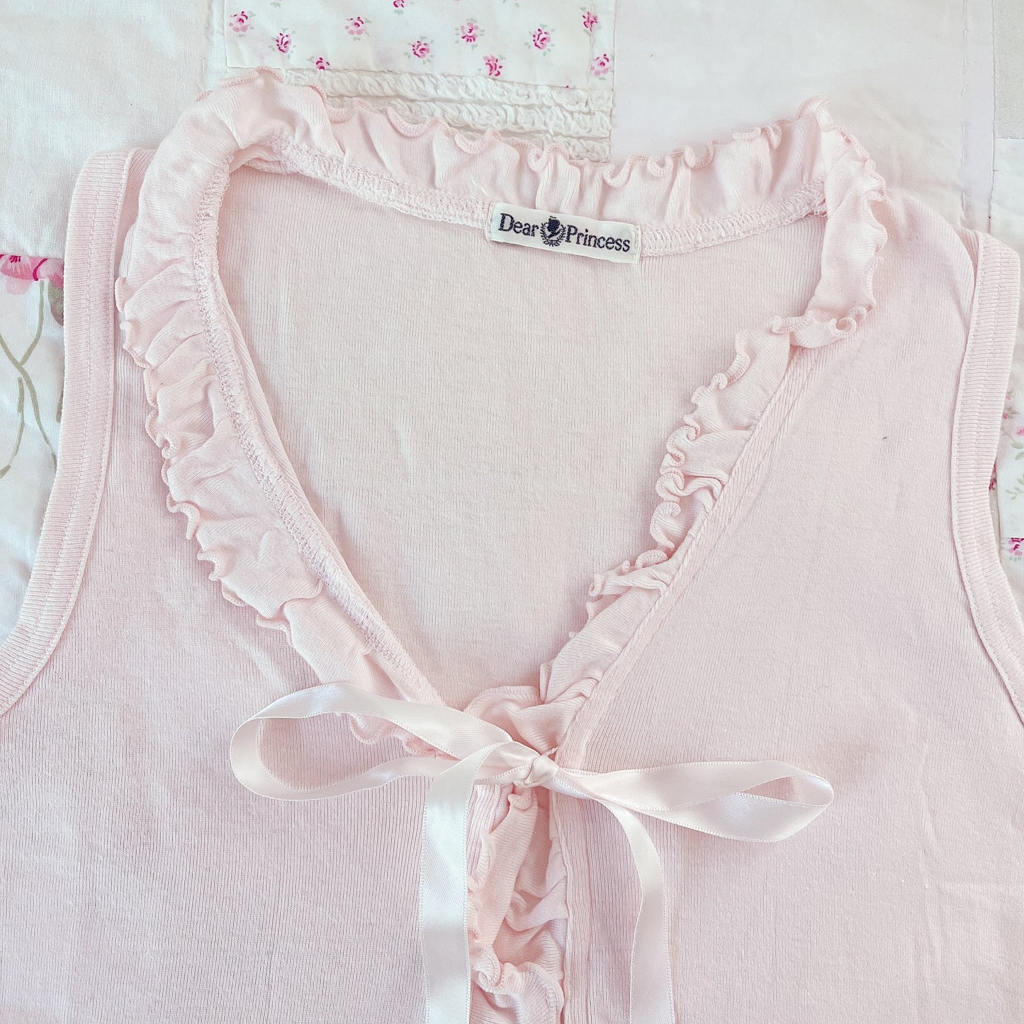 baby pink camisole