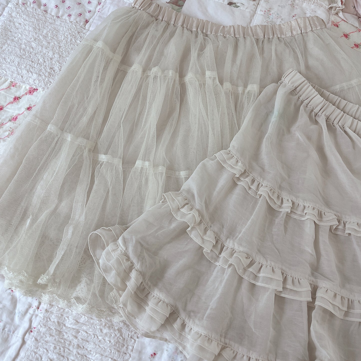 petti style skirt set