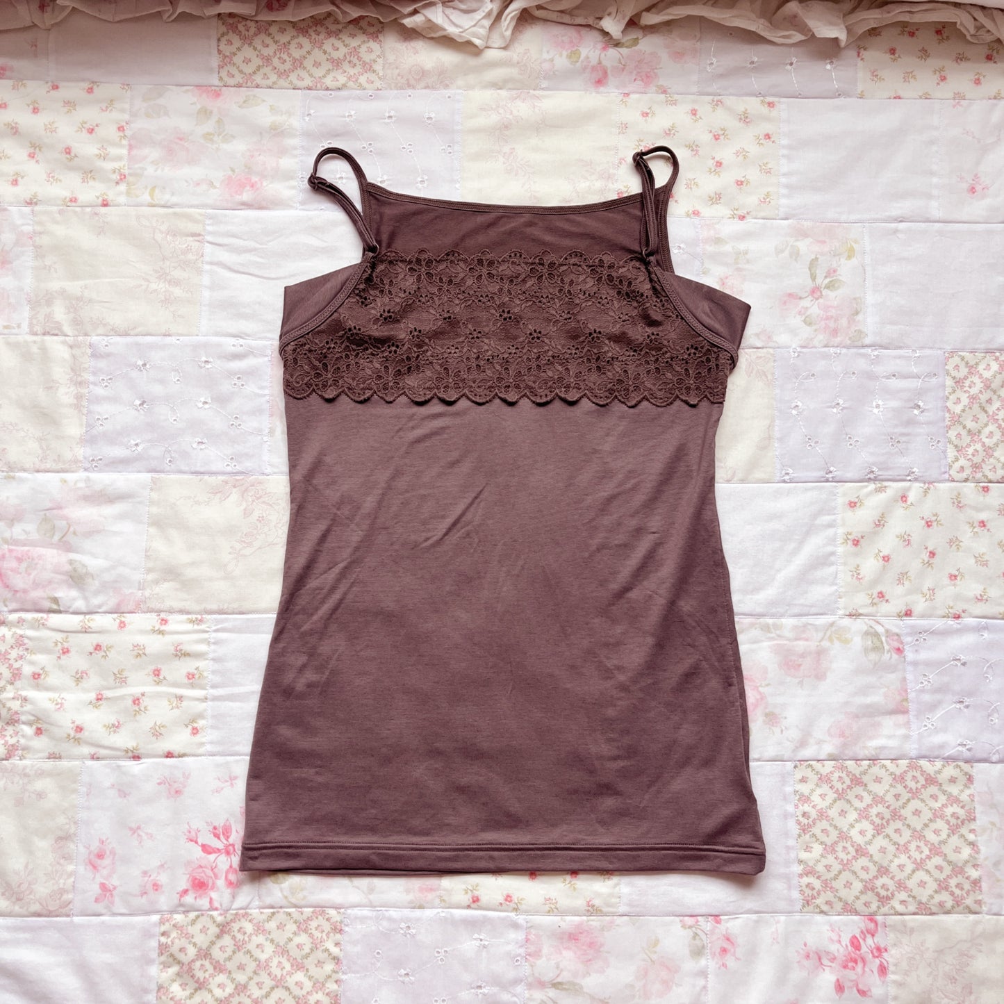 charcoal brown camisole