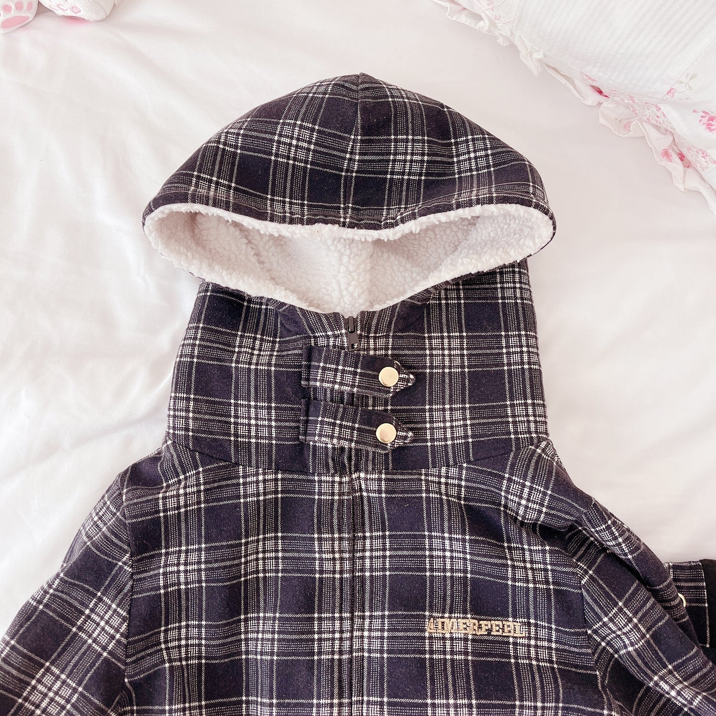 aimerfeel plaid roomwear set