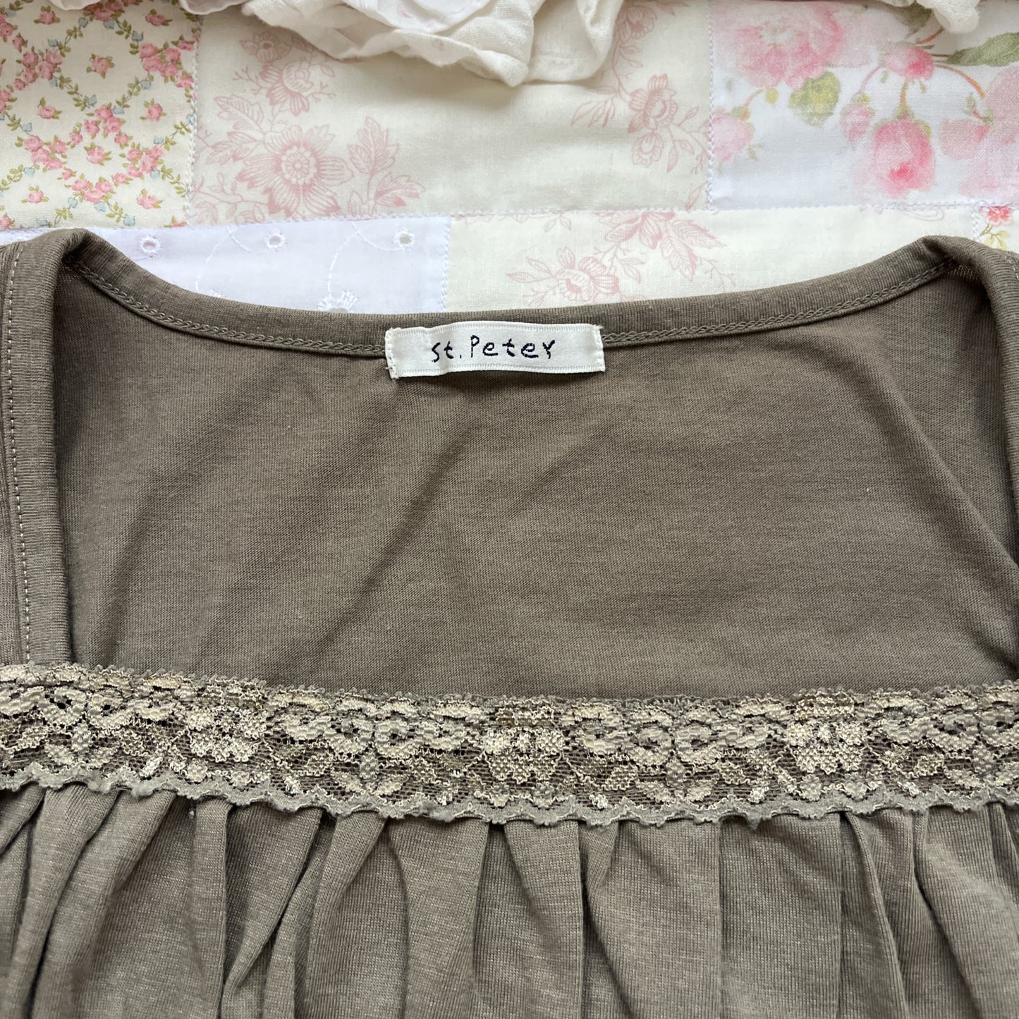 olive green tank top