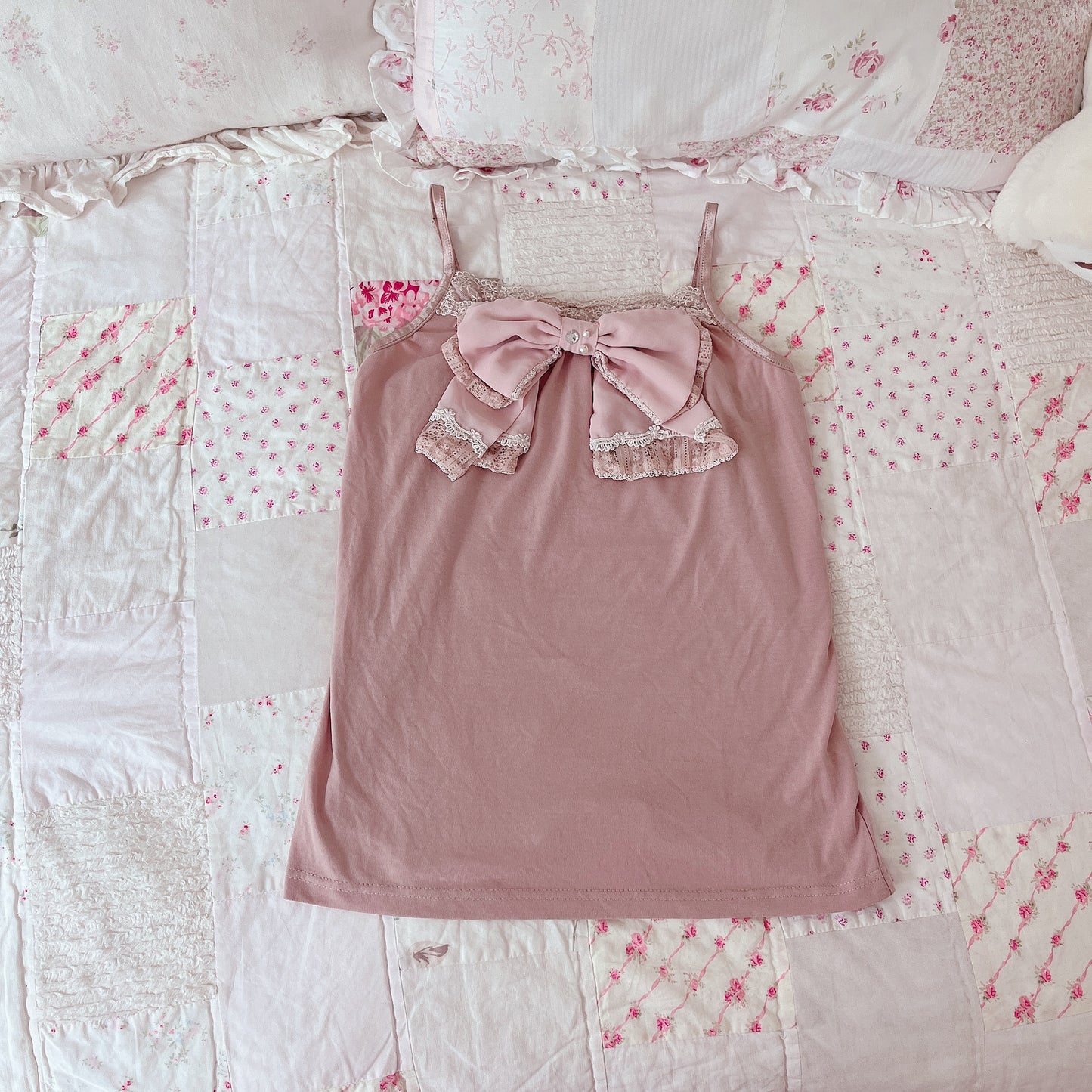 axes femme mauve ribbon cami