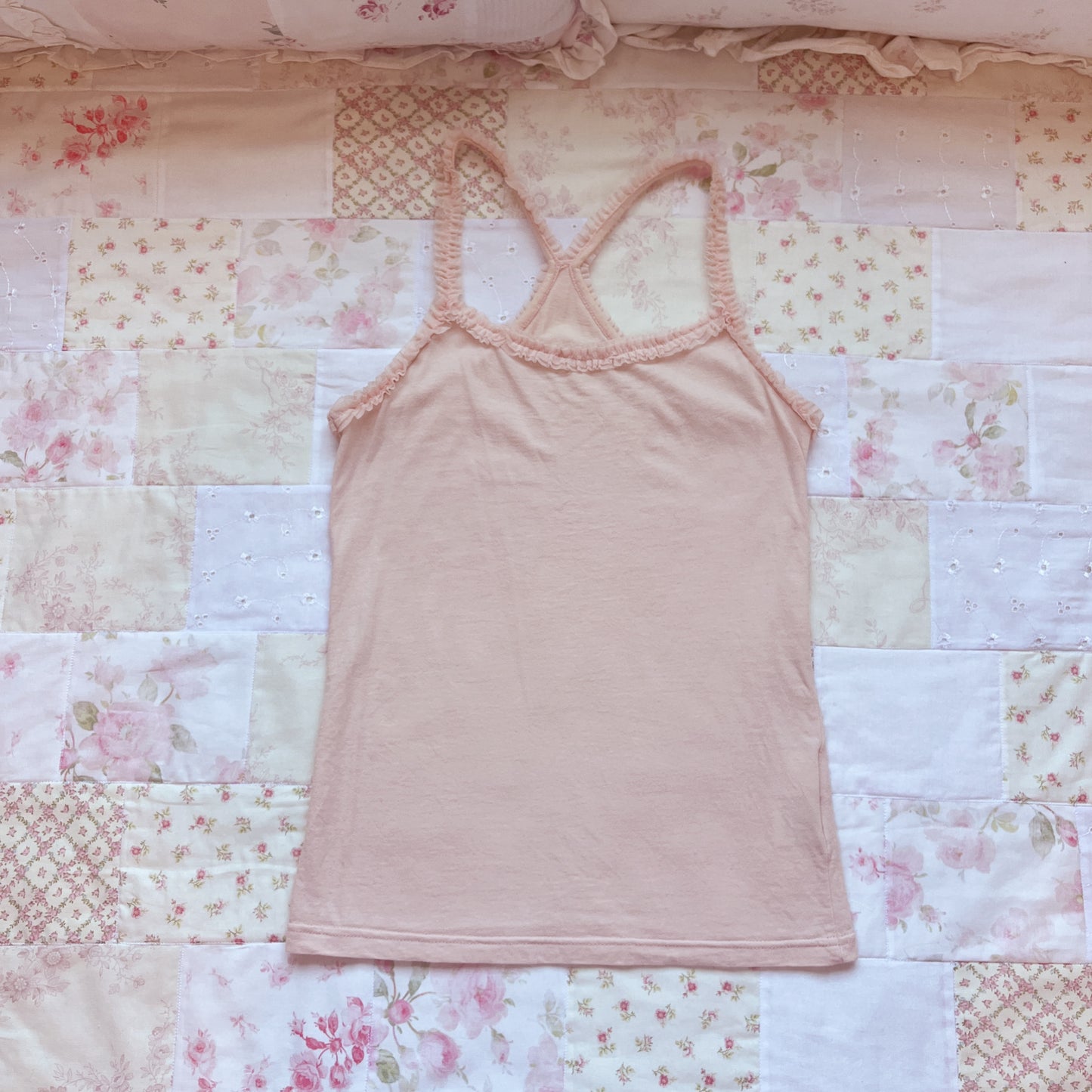 soft pink racerback cami