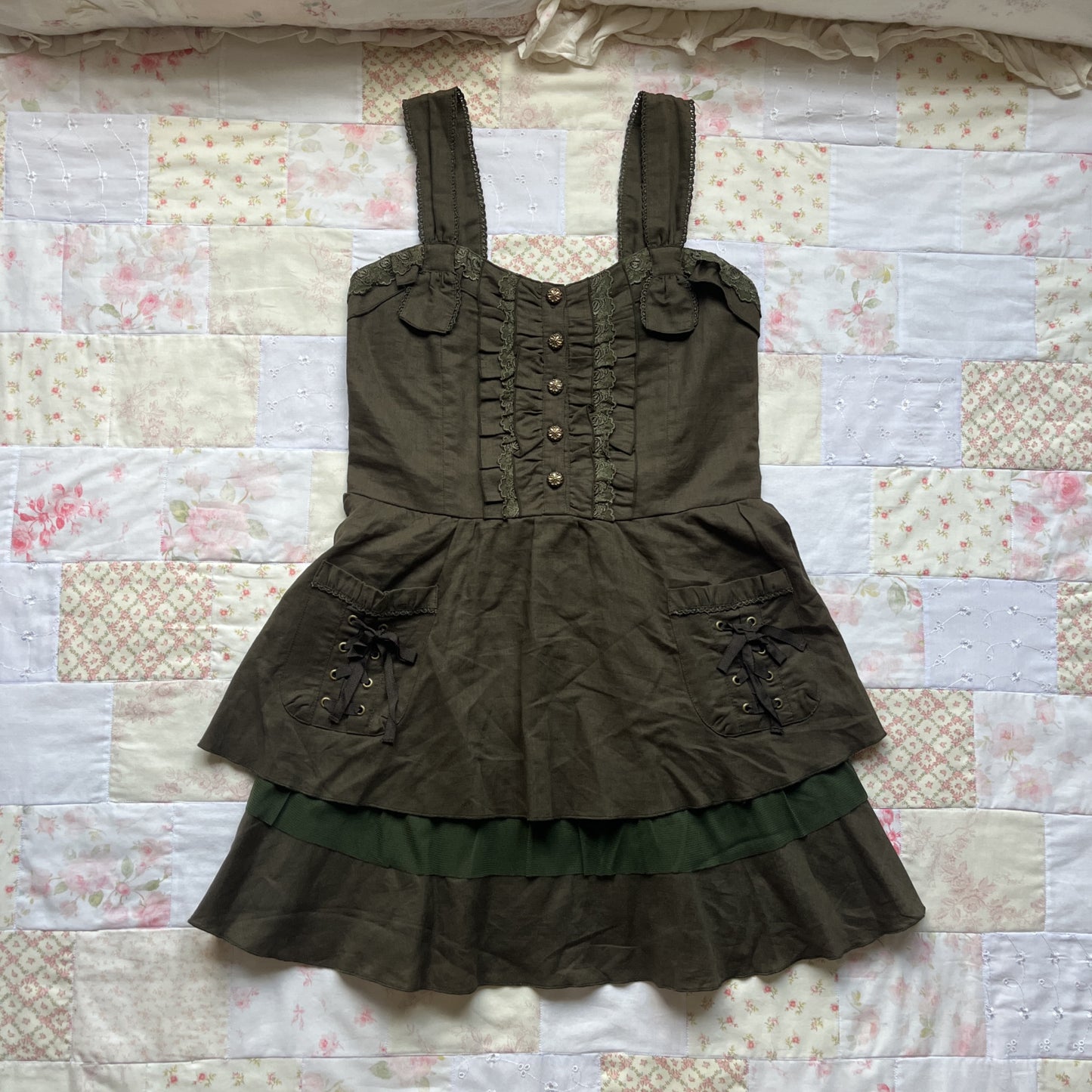 axes femme hunter green jsk