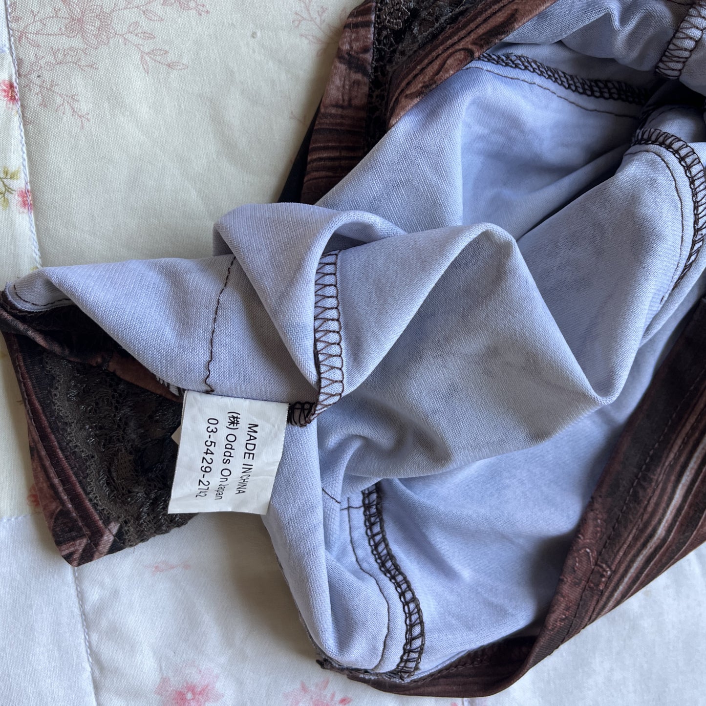 ozz angelo mural motif camisole