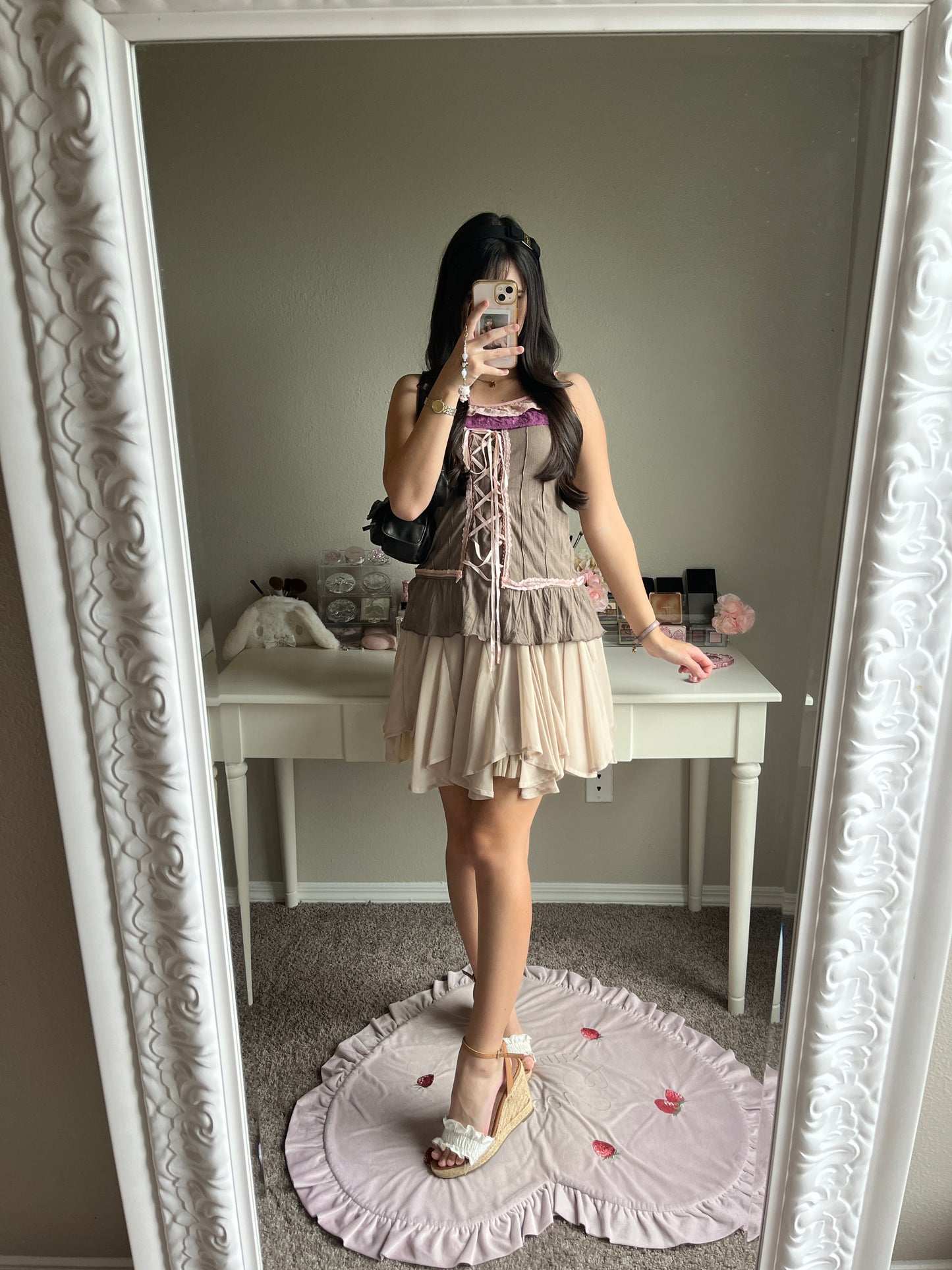 tan fairy ballet skirt