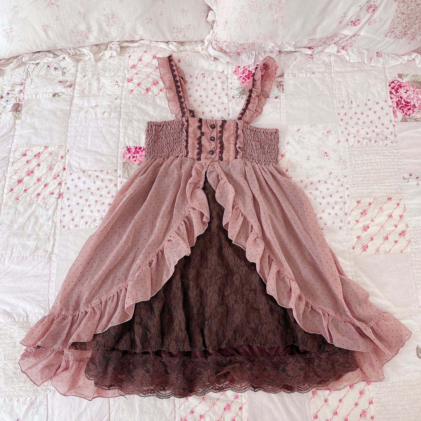 axes femme strawbrownie mini jsk