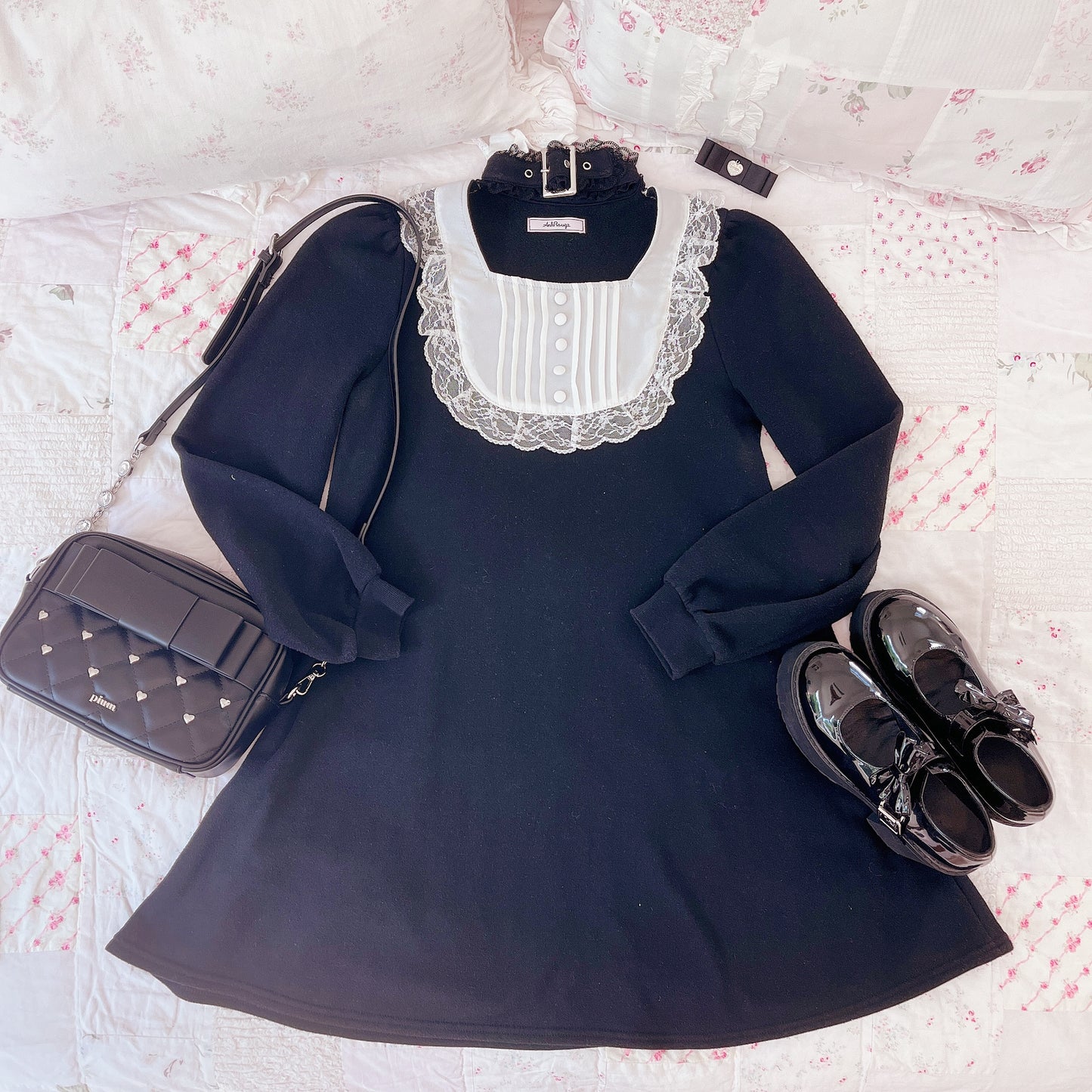 ank rouge maid sweater dress