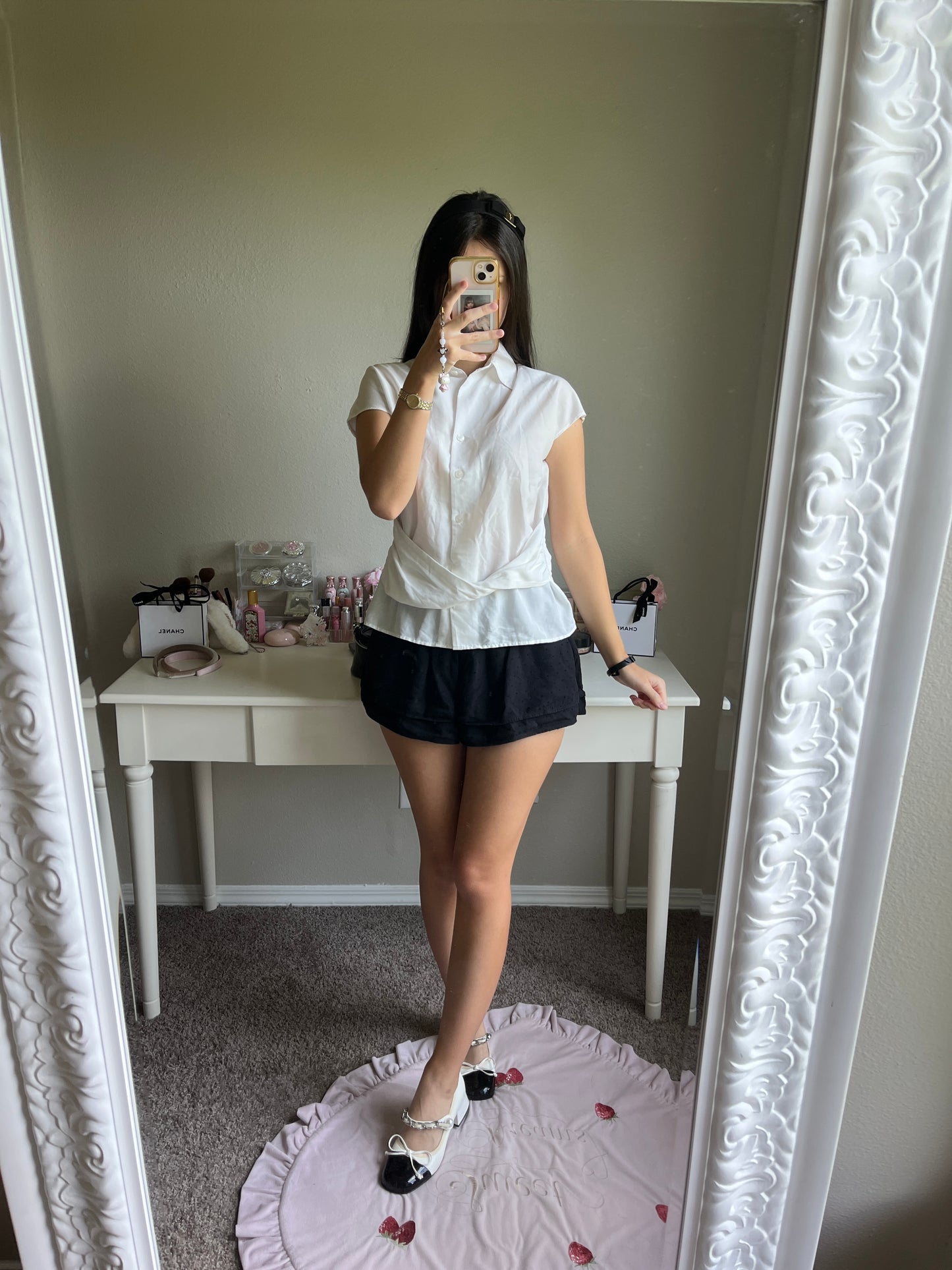 white ol blouse