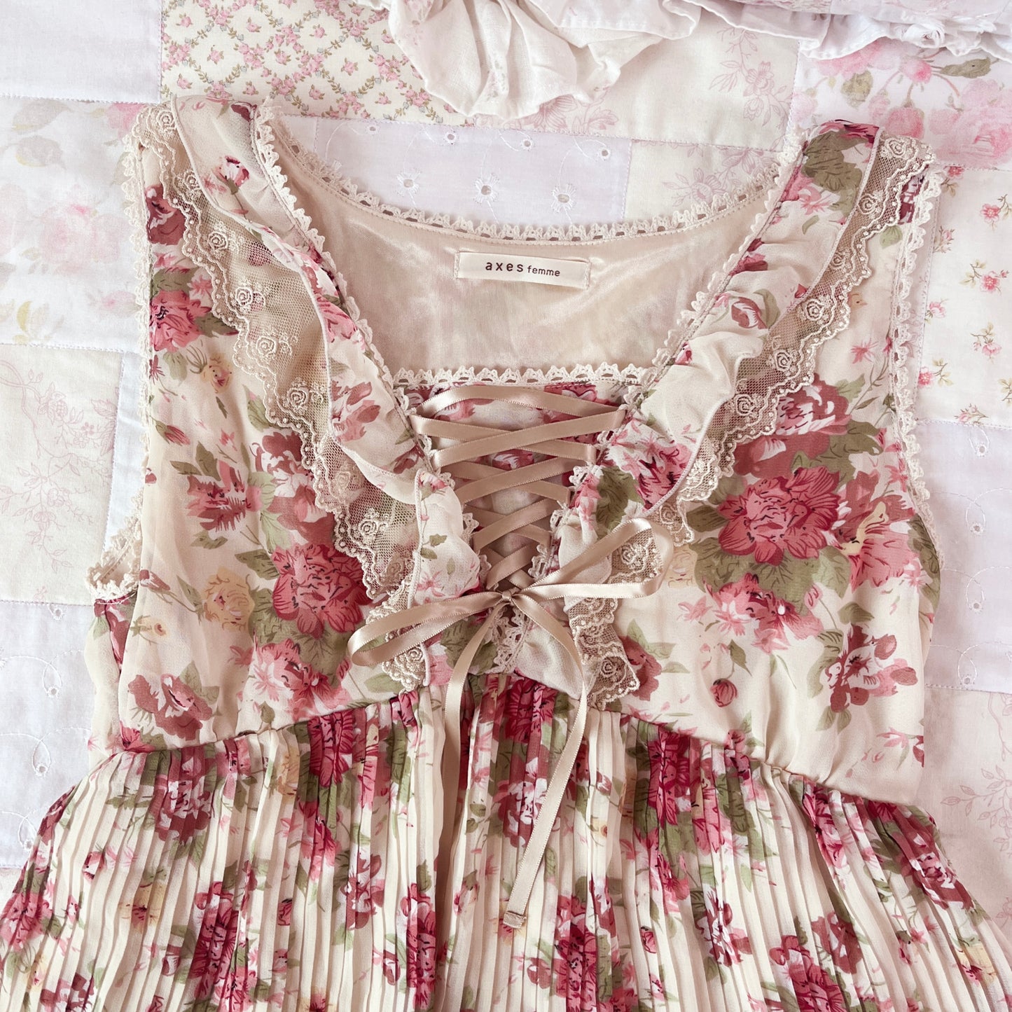 red floral tunic mini dress (restock)