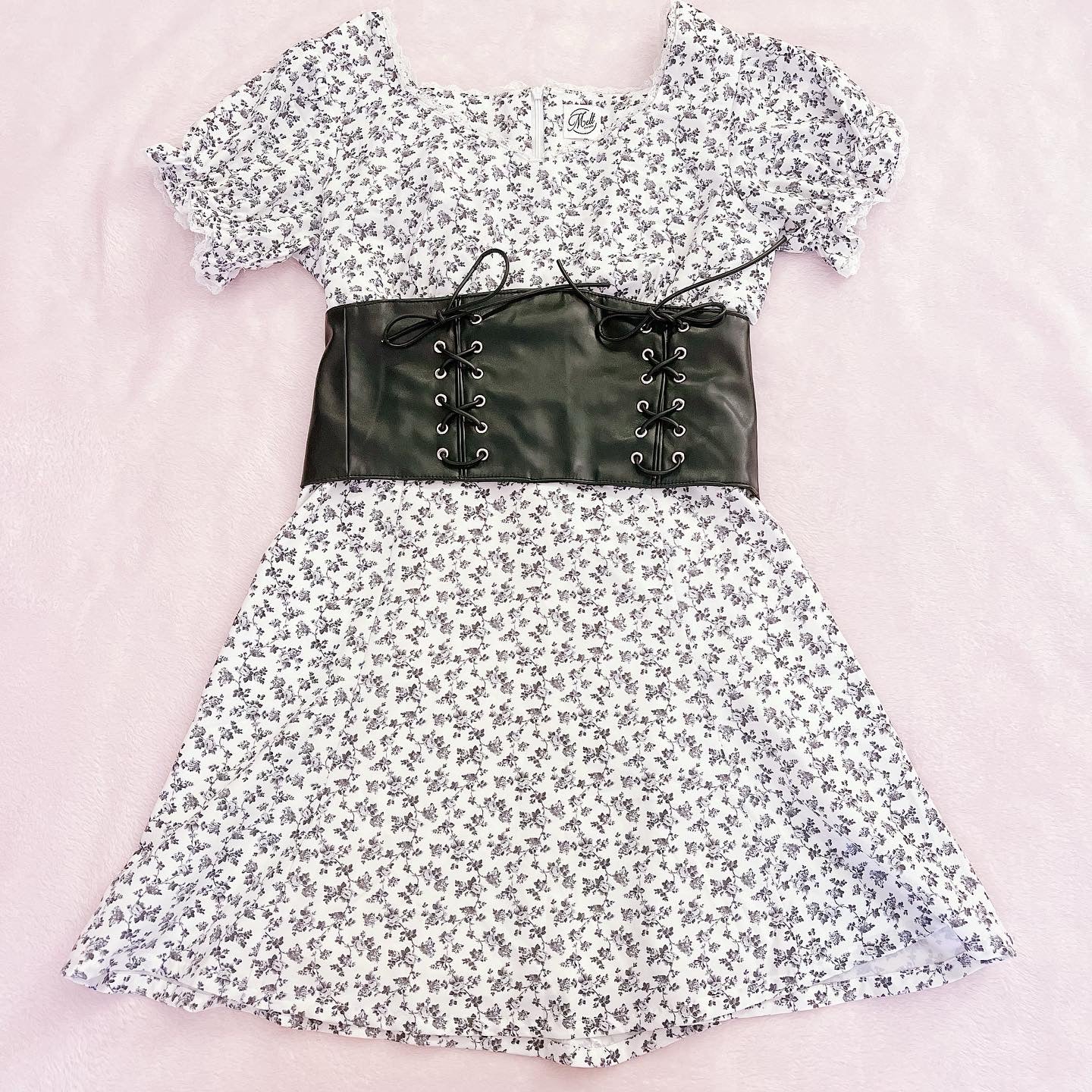 melt the lady floral minidress