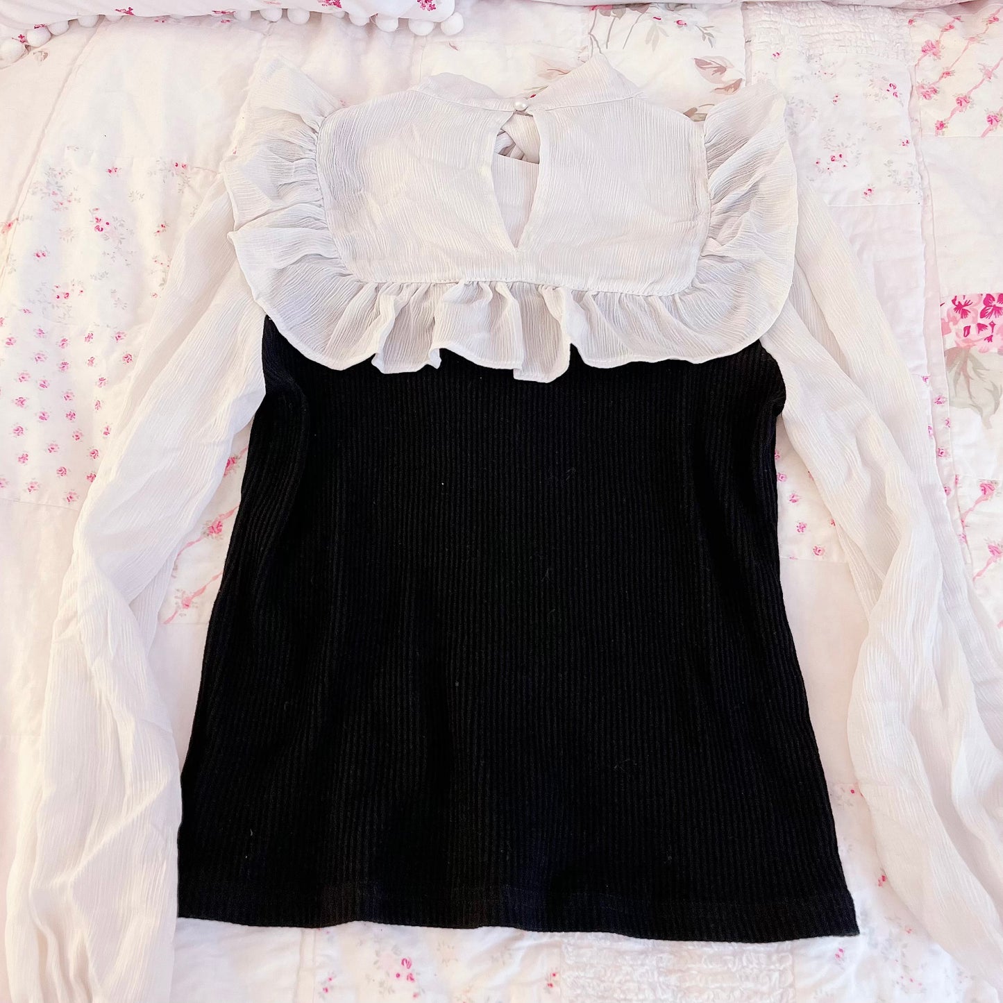 ank rouge ribbon knit
