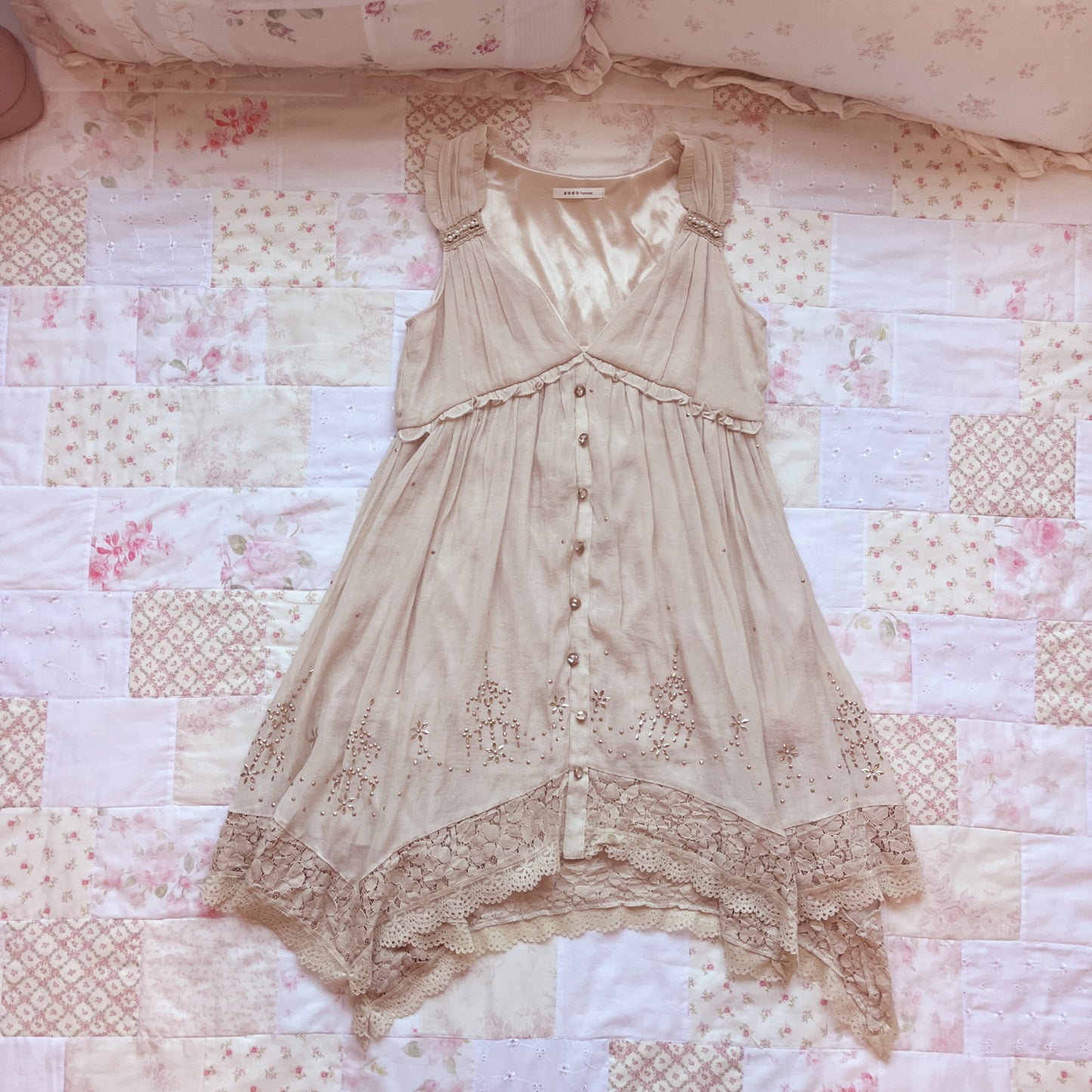 gold summer fairy dress