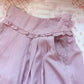 axes femme pink tiered gauchos