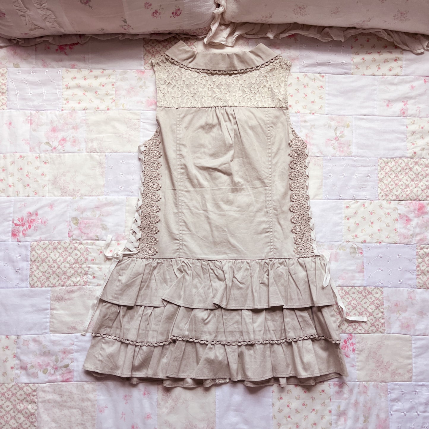 axes femme lace up jacket onepiece