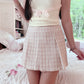 liz lisa pink tweed skirt