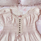 light pink bustier style dress