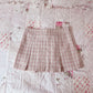 liz lisa pink tweed skirt