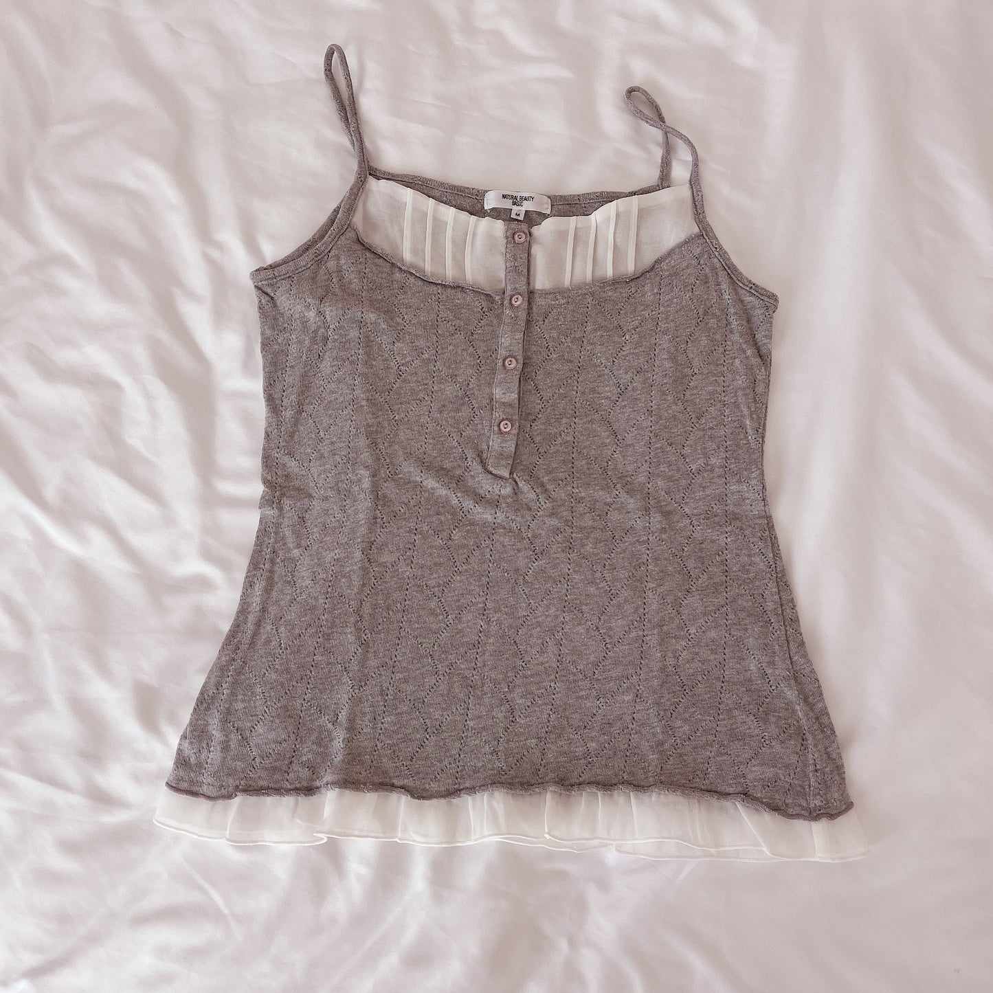 gray acubi camisole