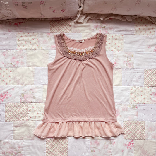spring pink camisole