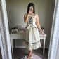 beige renaissance two piece set