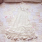white gothic tulle dress