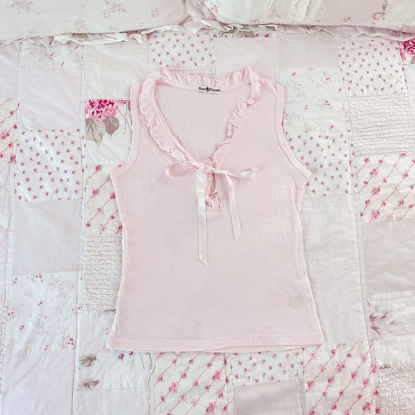 baby pink camisole